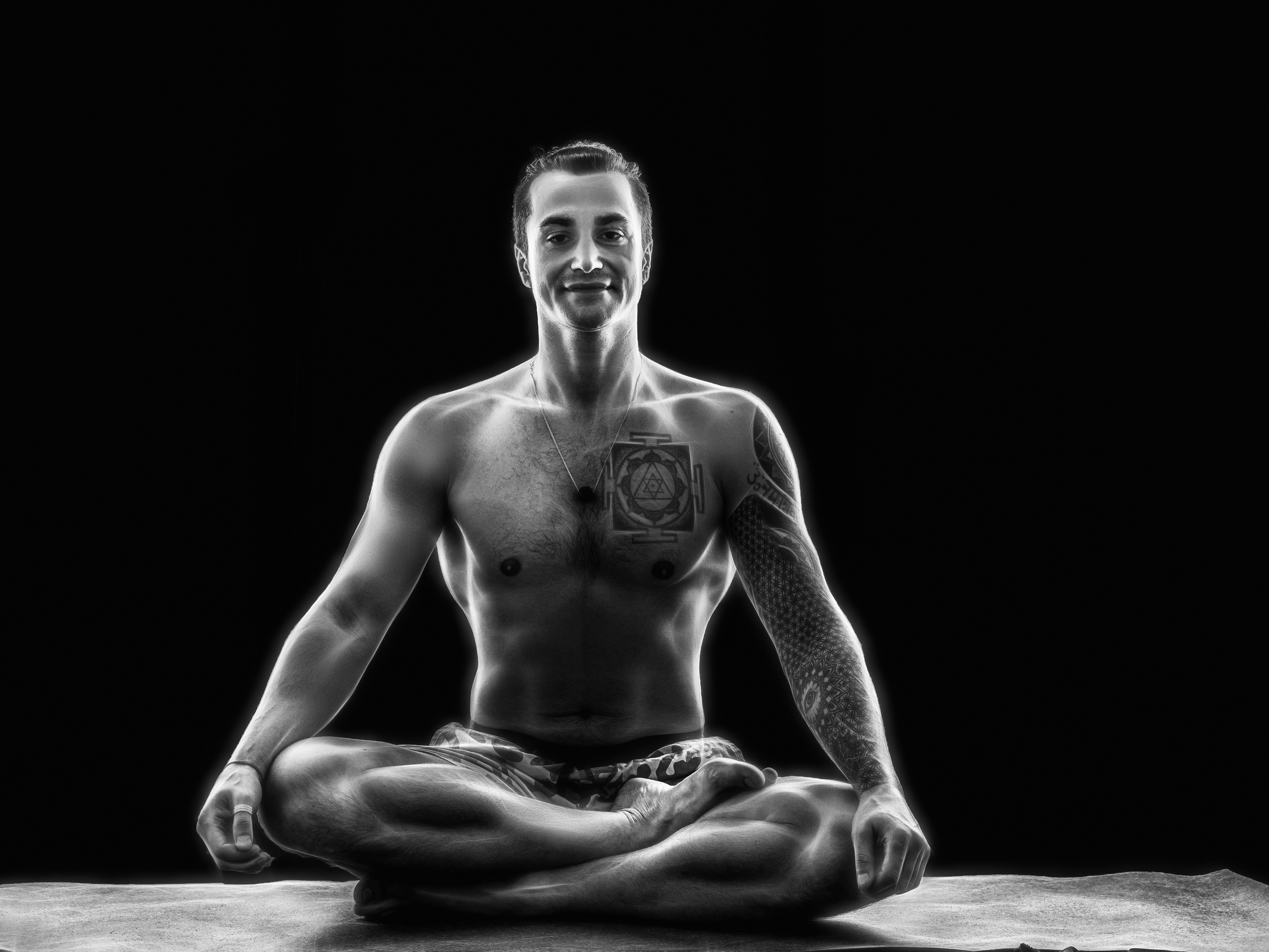 Йога. Творческие сьемки