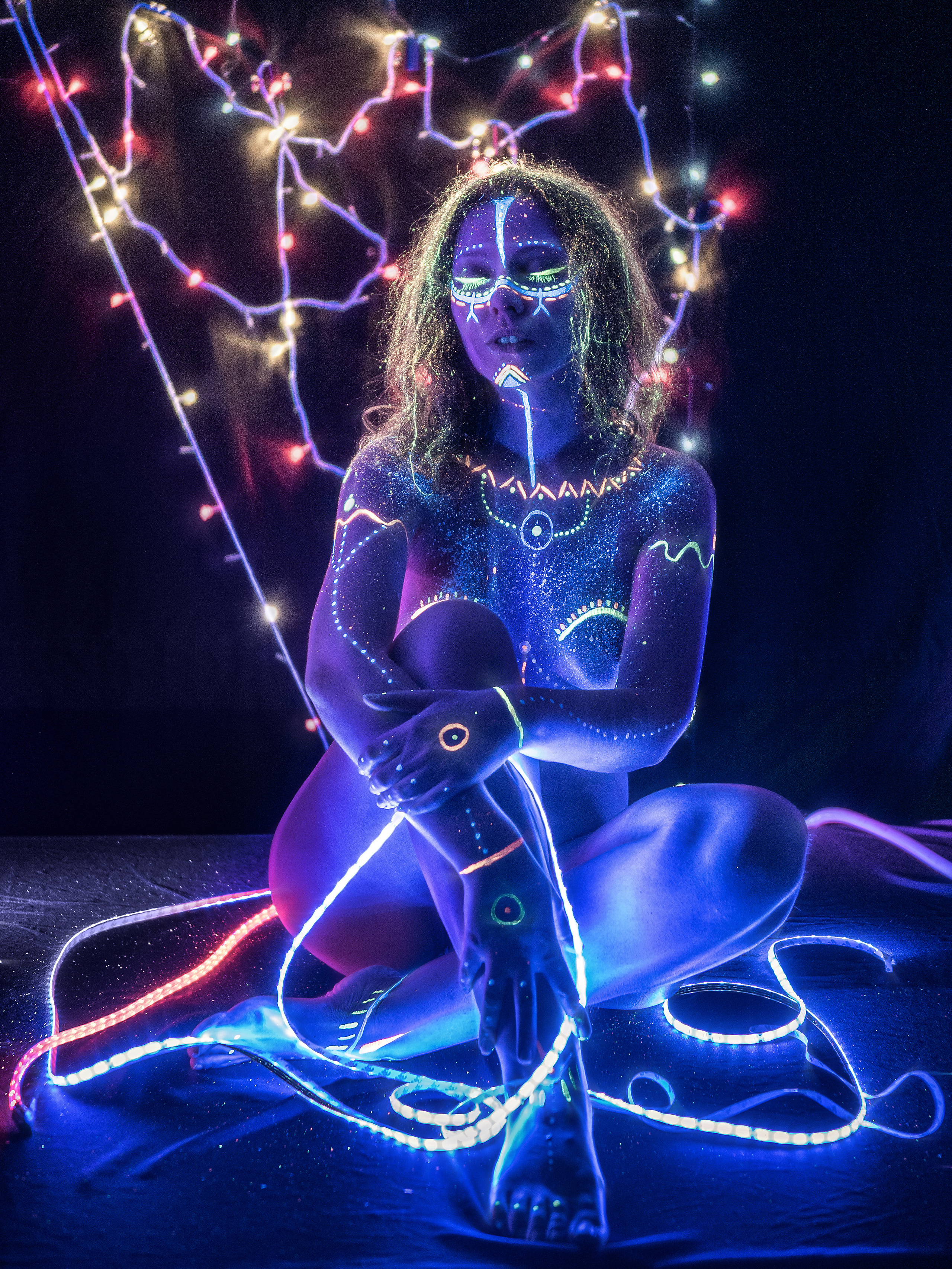 Неон. Творческие сьемки