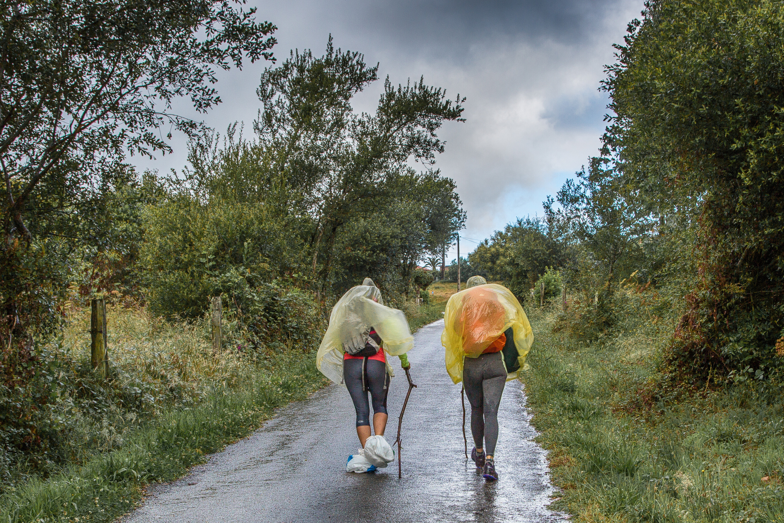 Испания, 2017, Путь Сантьяго из Сен-Жан-Пье-де-По. Творческие сьемки