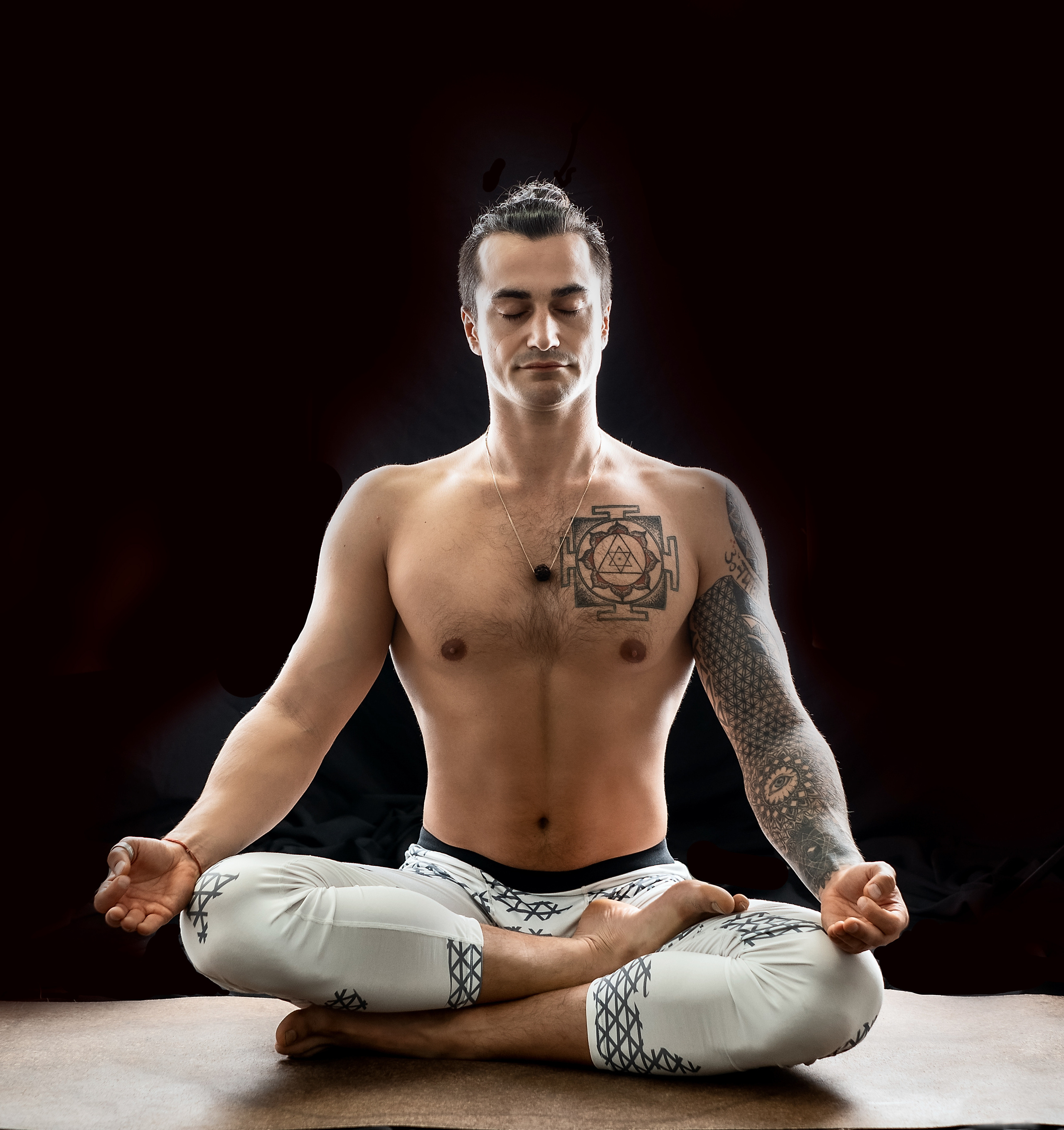 Йога. Творческие сьемки