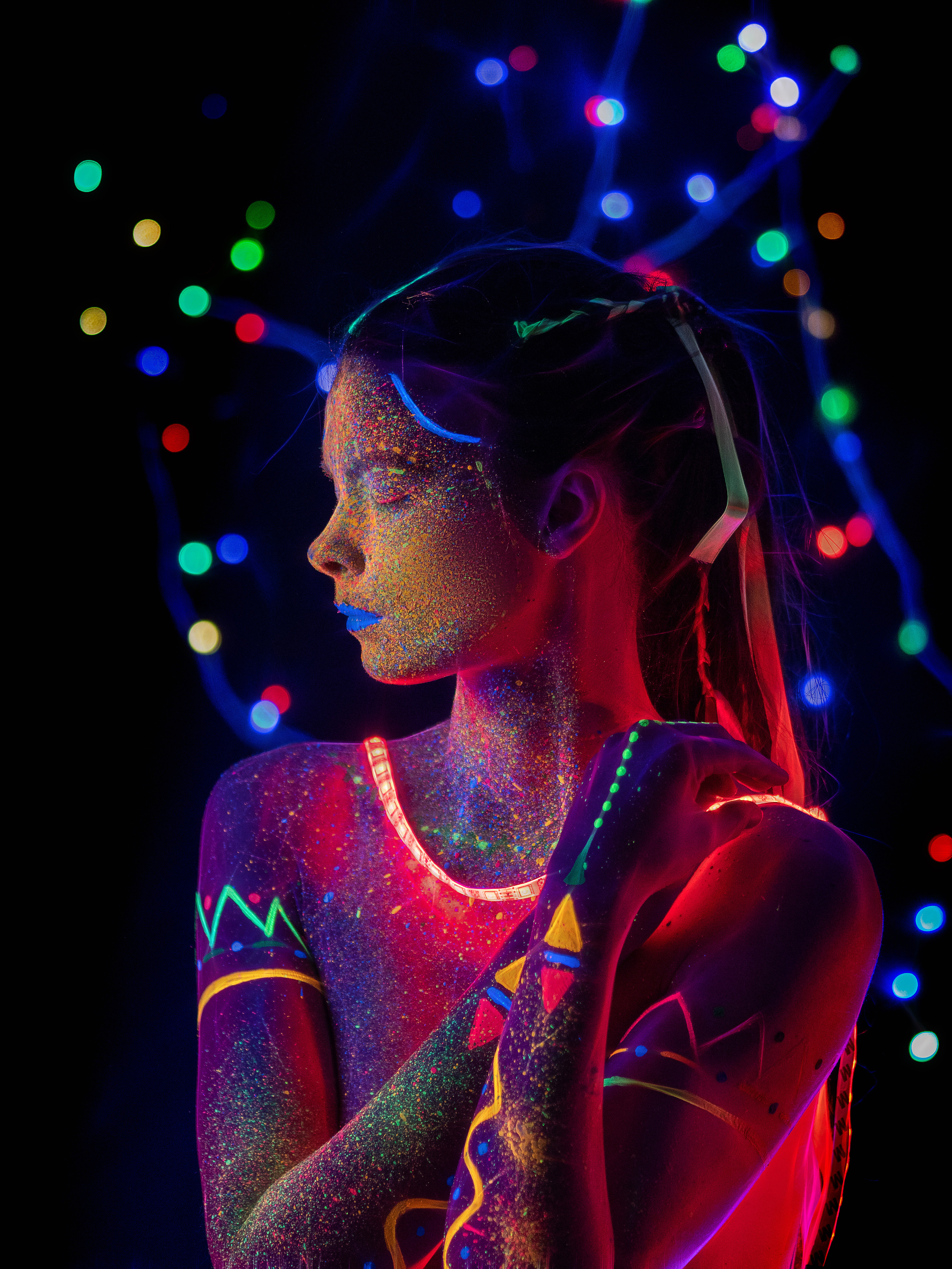 Неон. Творческие сьемки