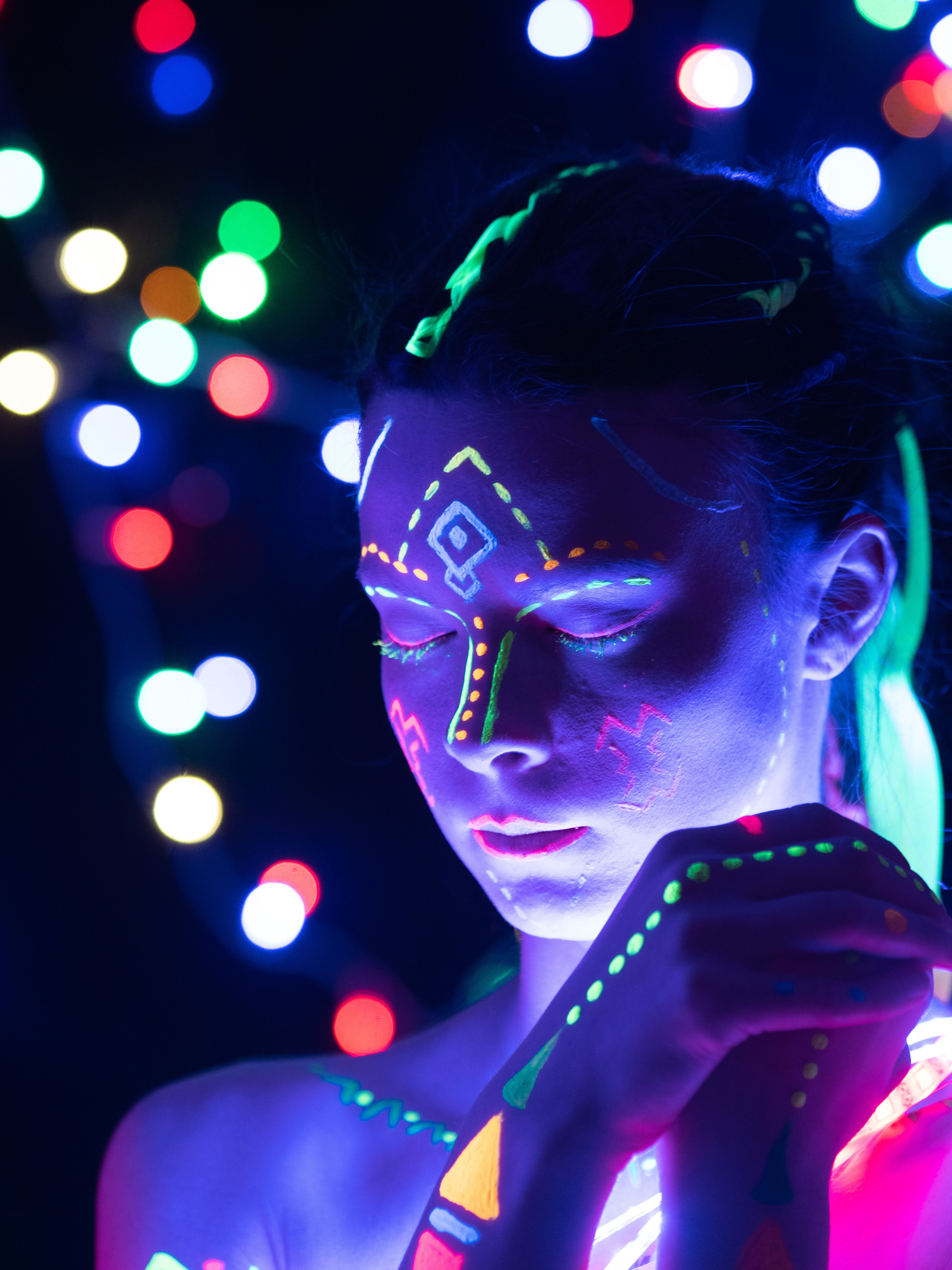 Неон. Творческие сьемки