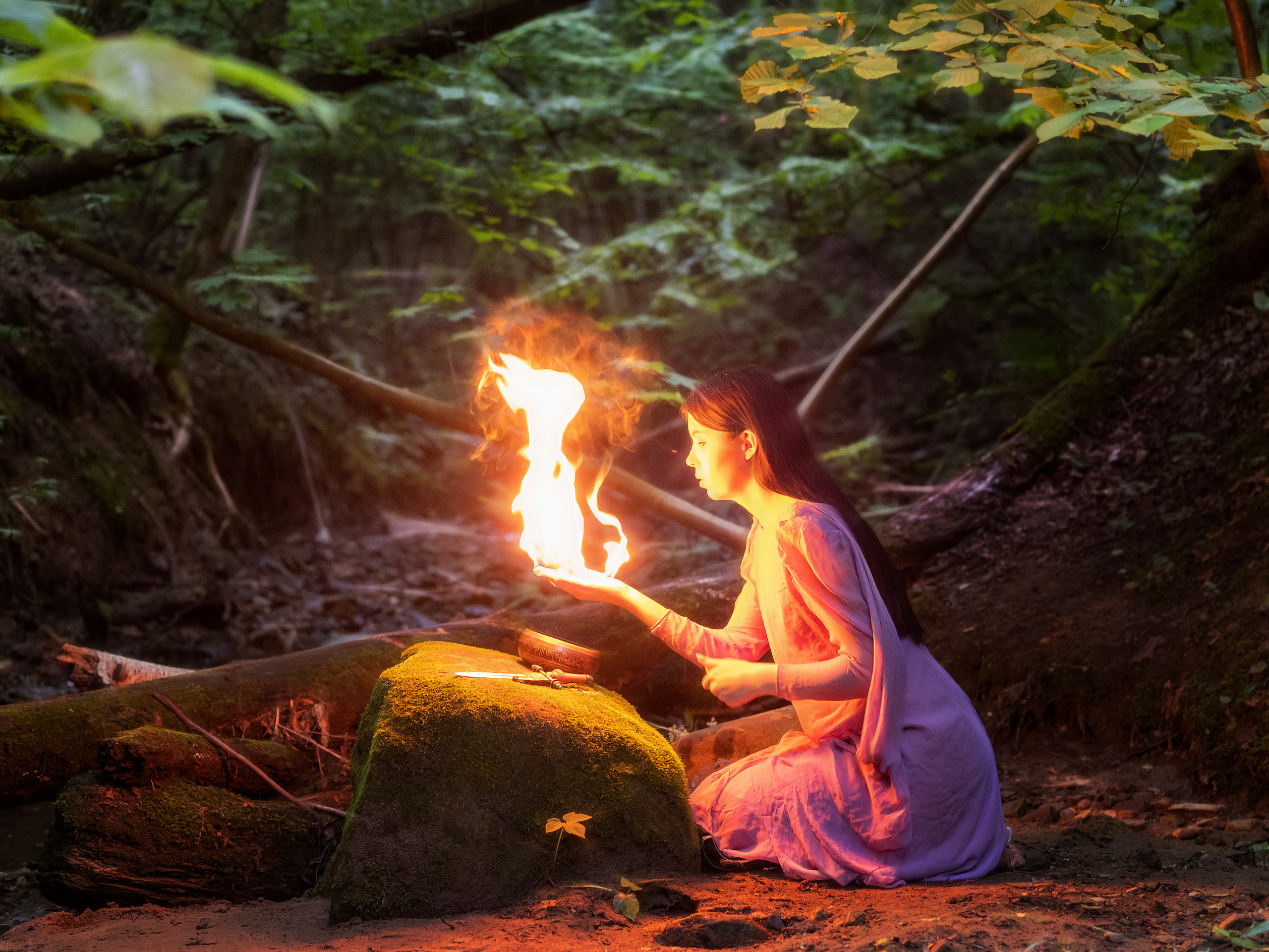 Огонь. Творческие сьемки