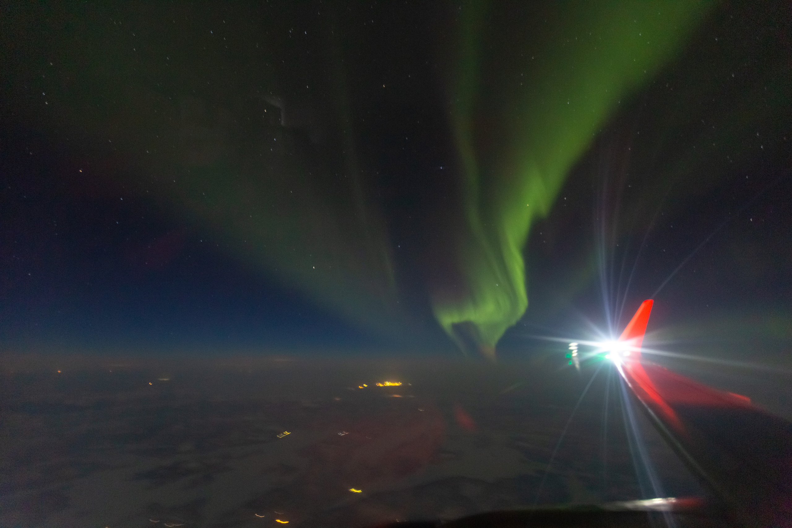 Мурманск, северное сияние. Творческие сьемки