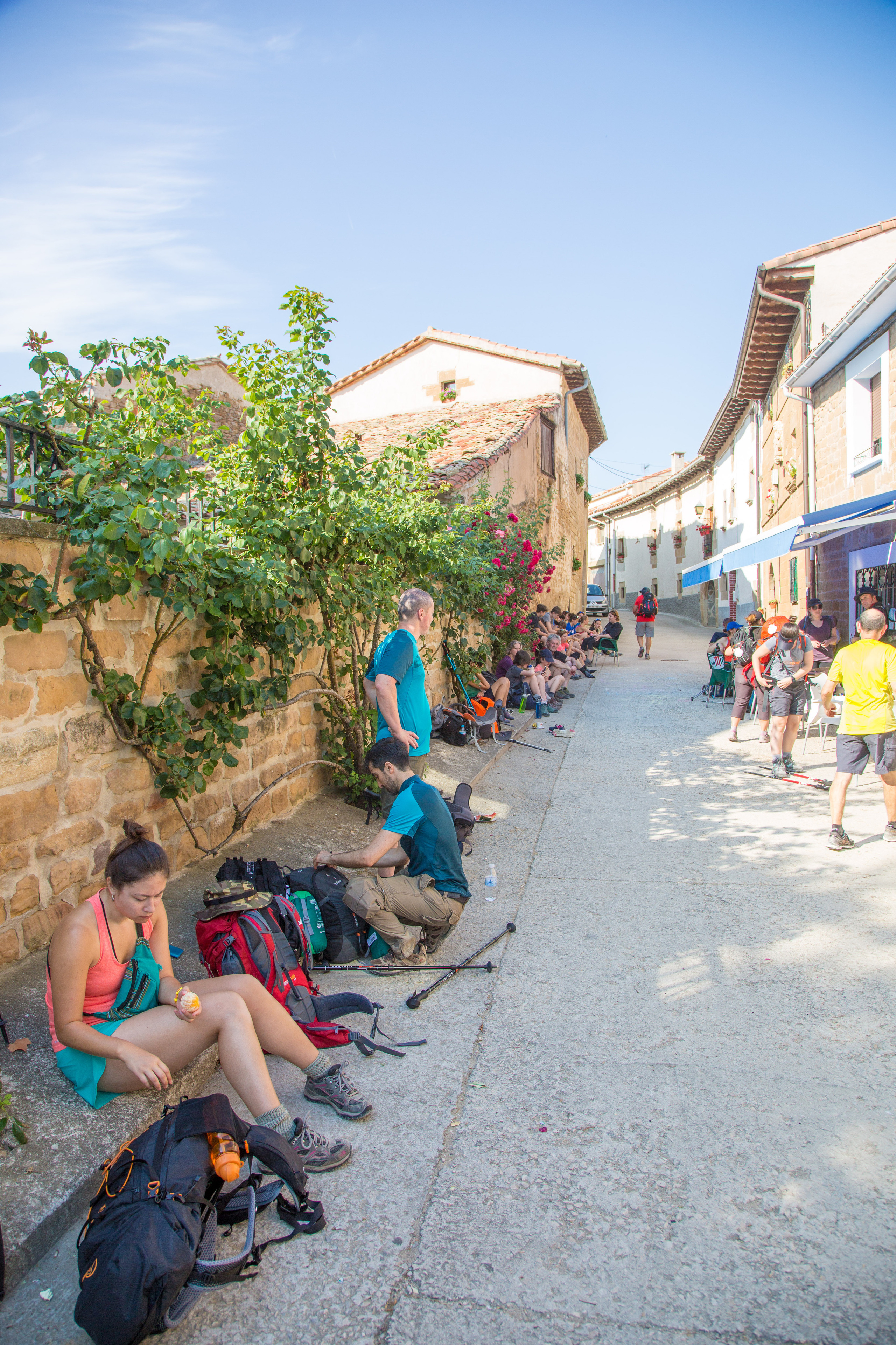 Испания, 2017, Путь Сантьяго из Сен-Жан-Пье-де-По. Творческие сьемки