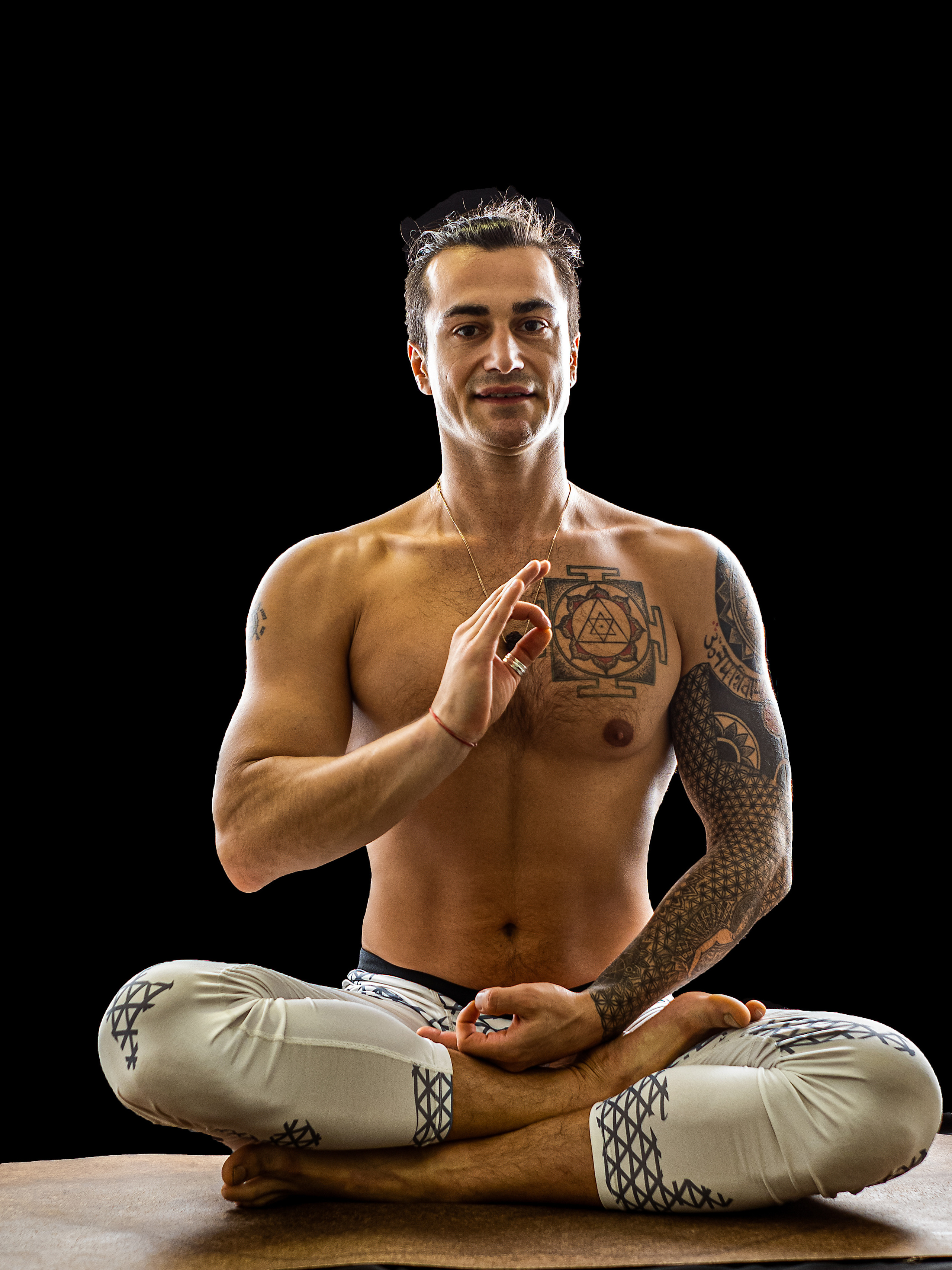 Йога. Творческие сьемки