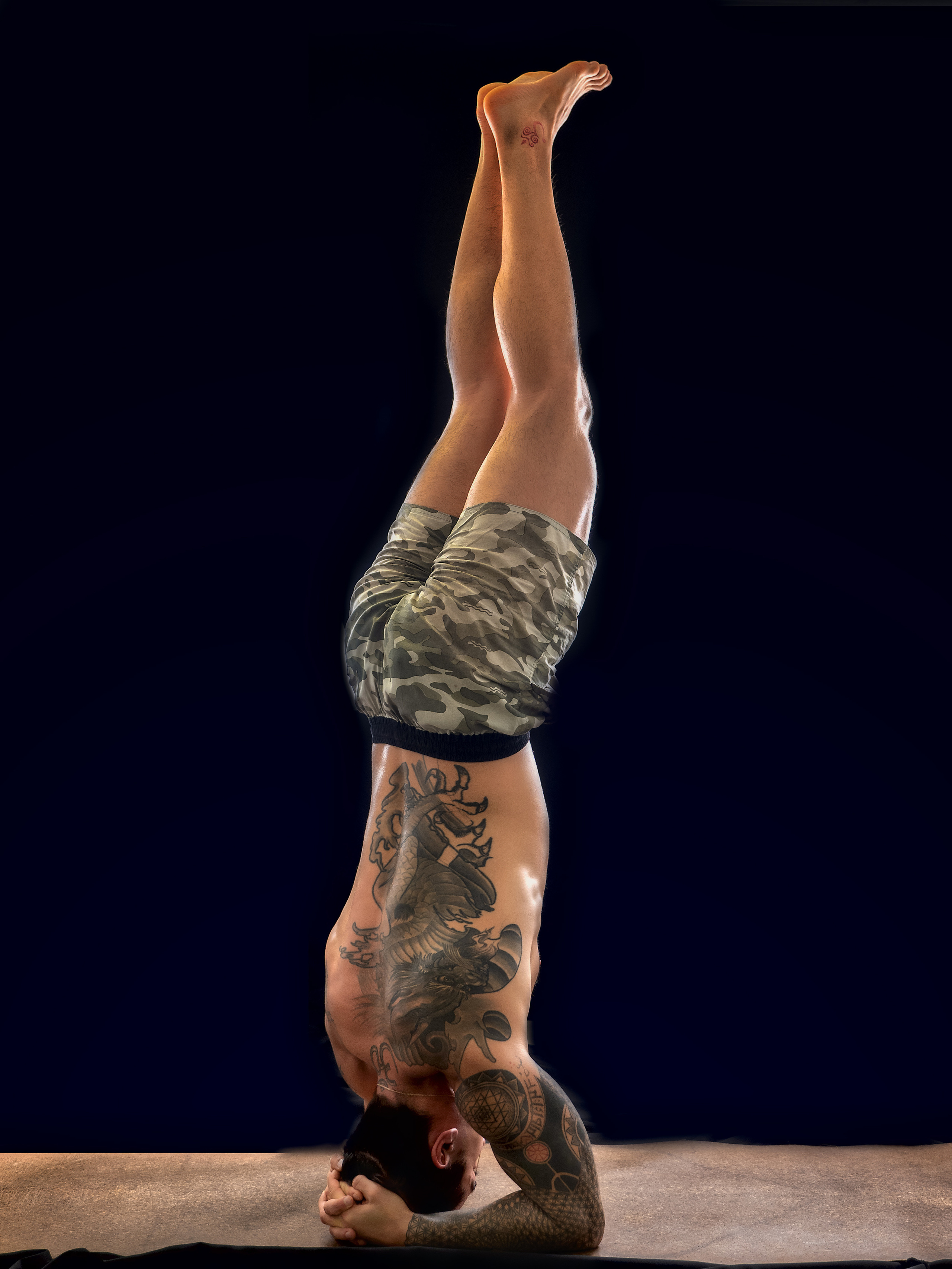 Йога. Творческие сьемки