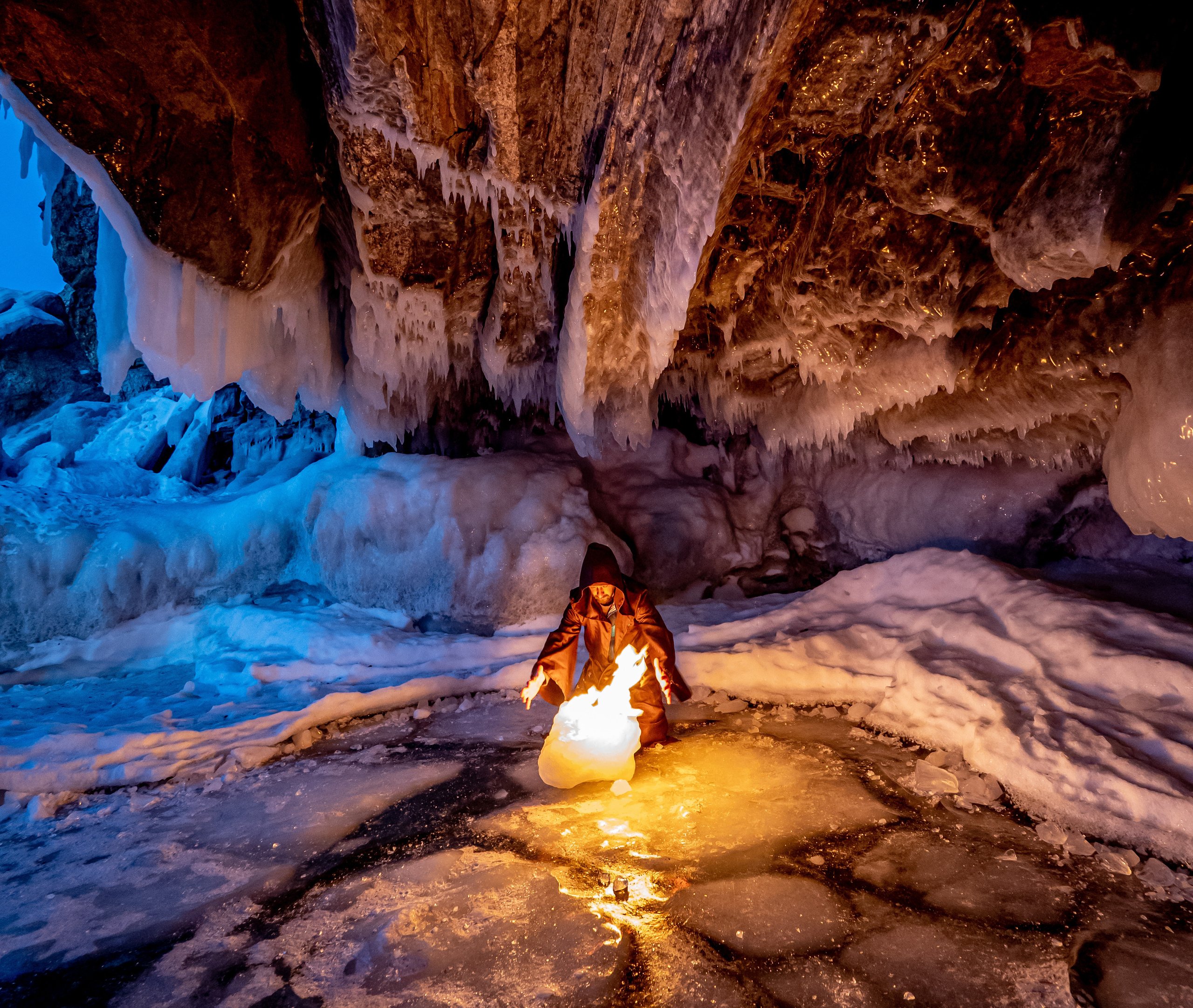 Огонь. Творческие сьемки