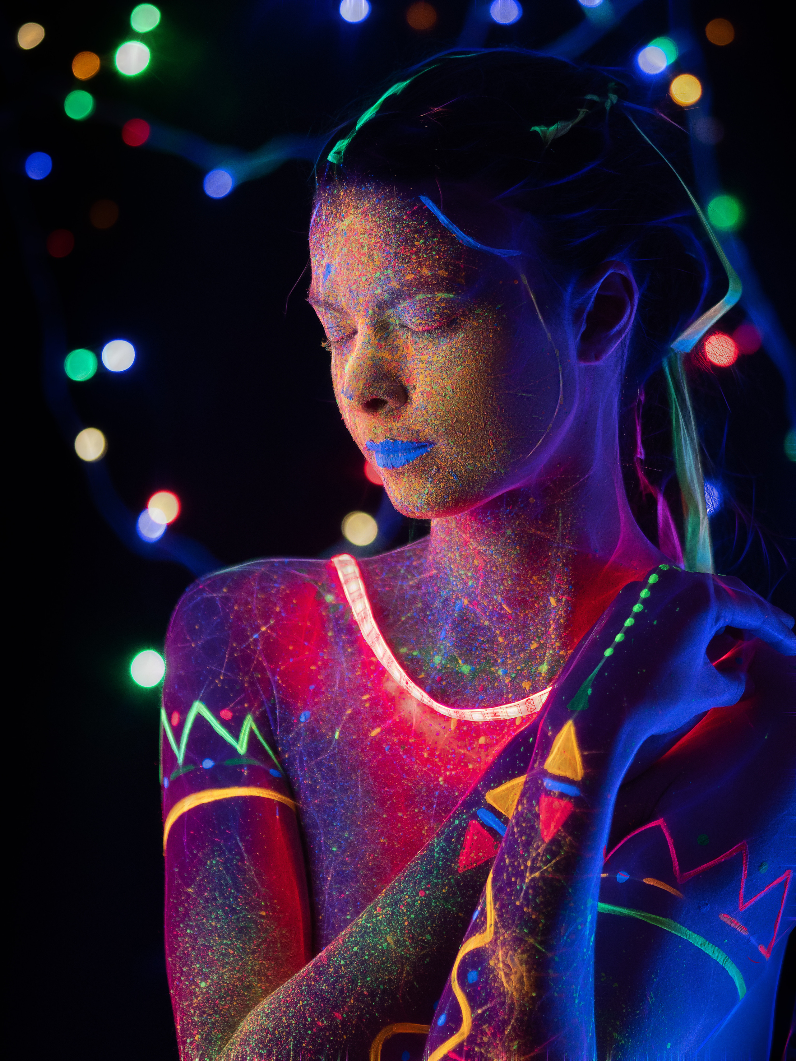 Неон. Творческие сьемки