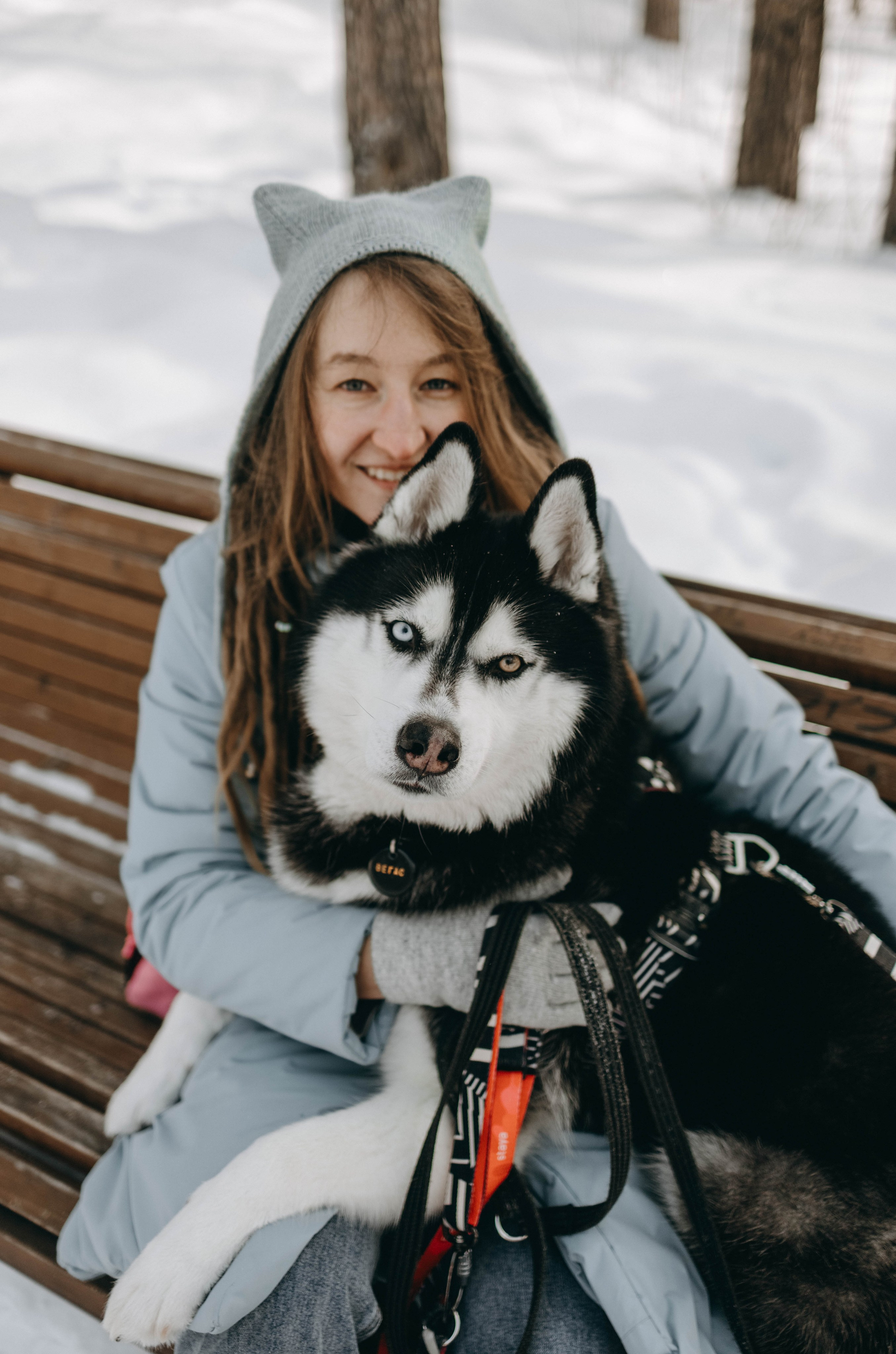 Анна и Вегас. Фотограф-анималист в Екатеринбурге | Кристина