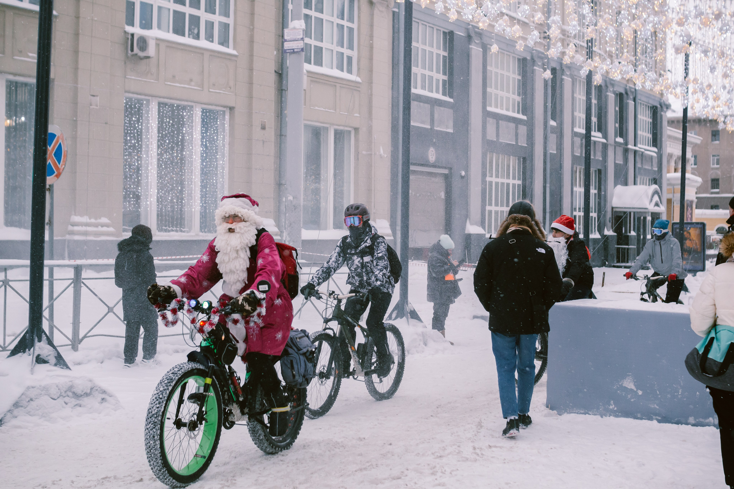 Зимний велозаезд «Привет, велосипед!». Фотограф в Новосибирске Екатерина Васильева