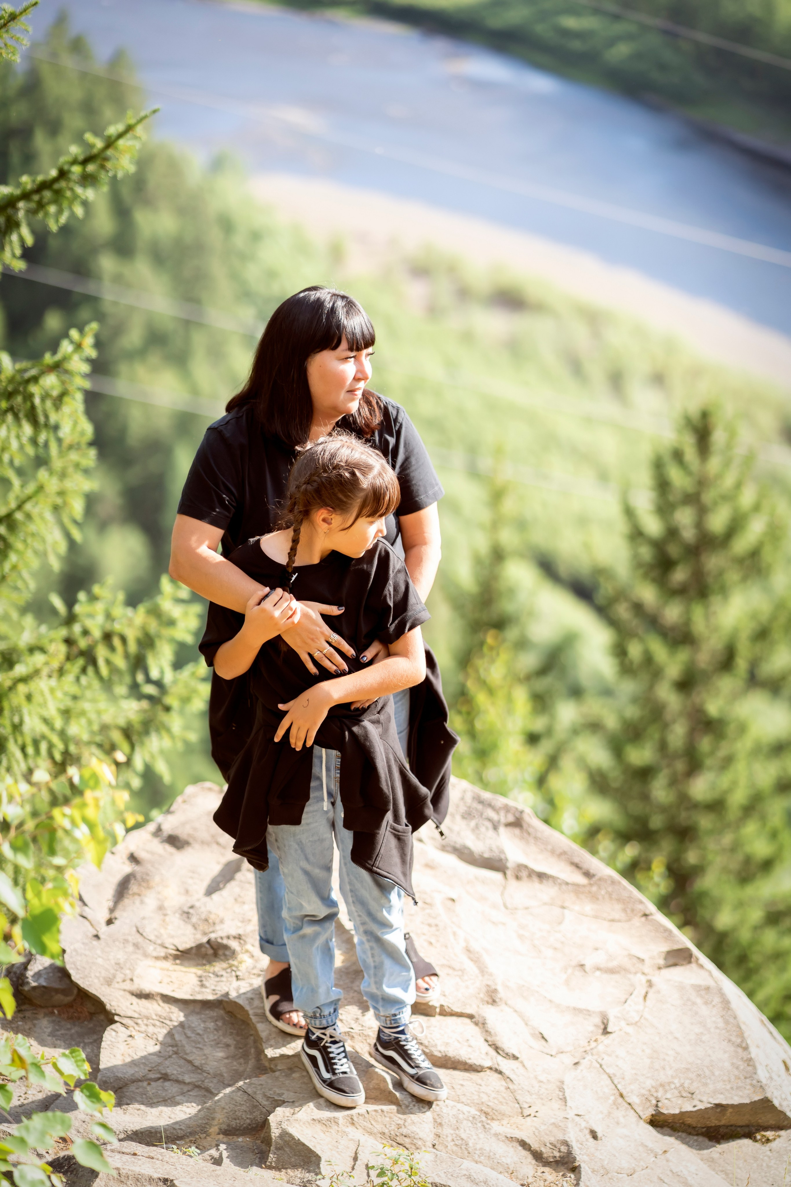 Летняя прогулка на АЯМовской скале. Семейный и детский фотограф в Хабаровске Анна Гриневич