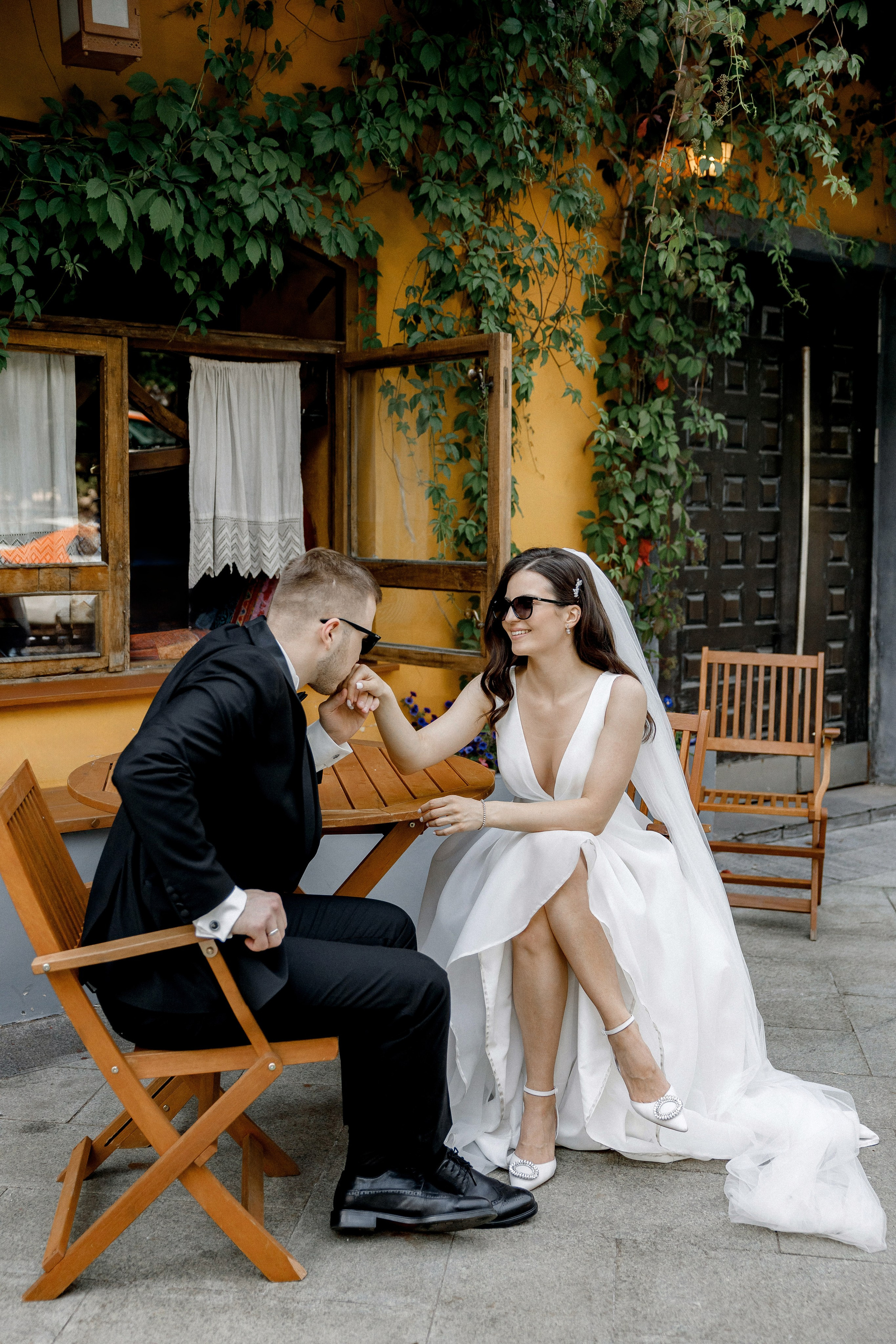 Свадебный ужин в Ресторане Michel на Красной Пресне. Свадебный фотограф в Москве и Санкт-Петербурге Денис Ходюков