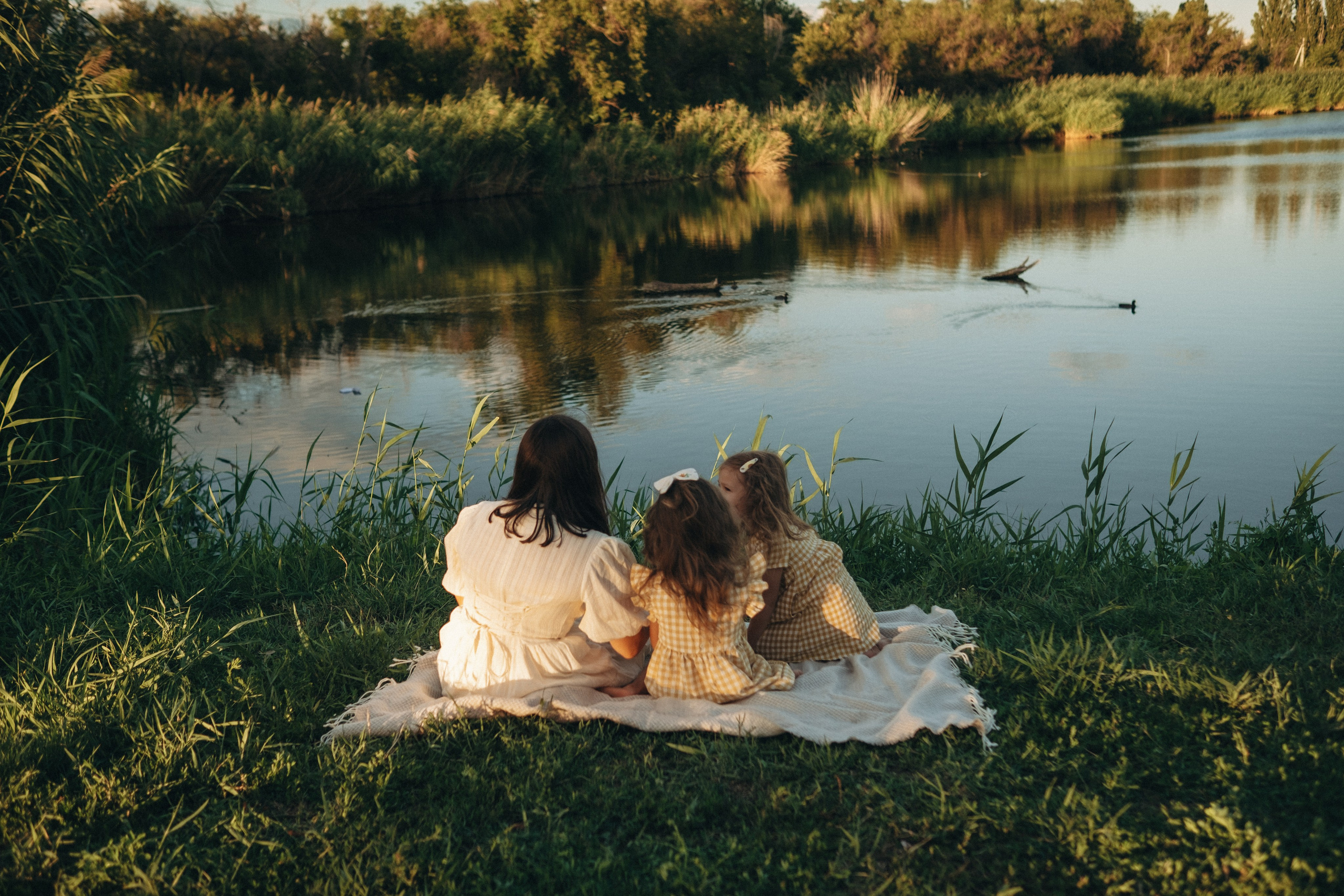 Семейная история на озере Сарпа. Фотограф в Москве Ольга Елоева