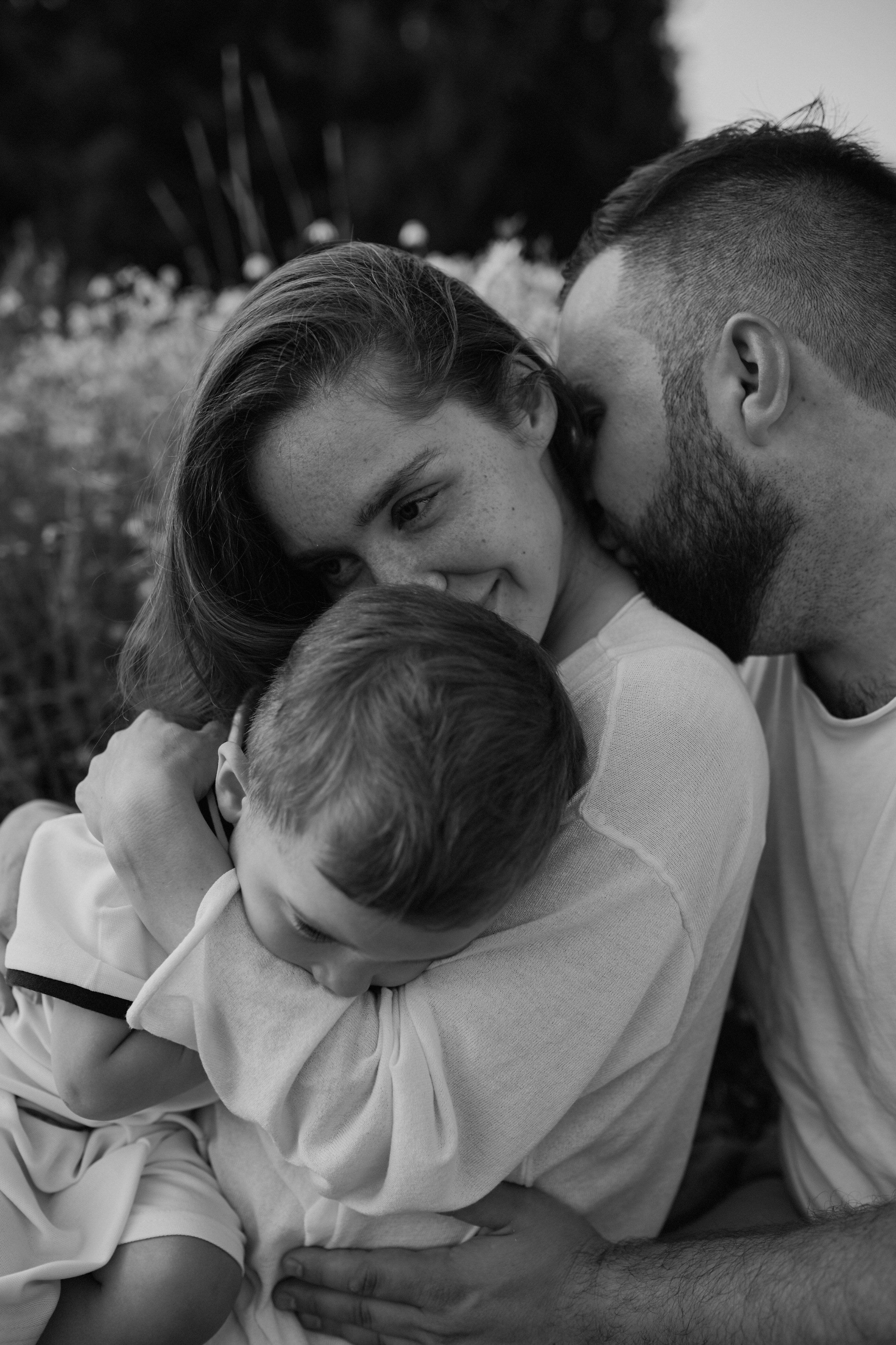 Рома, Оля, Максим и ромашки. Семейный и свадебный lifestyle-фотограф в Москве Мария Петрова