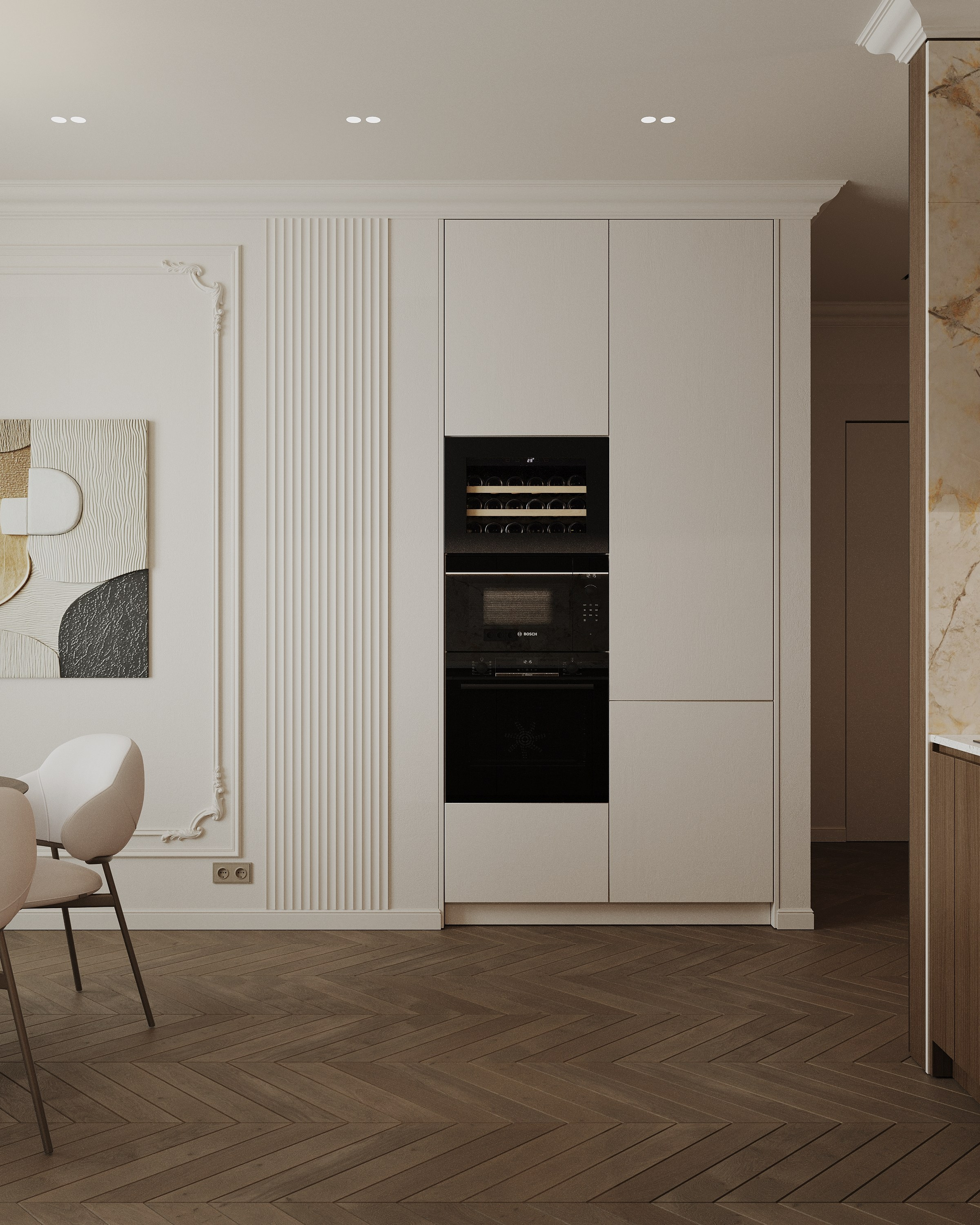 ЖК The One 65 кв.м, г. Санкт-Петербург. 3d визуализатор Анастасия Науменко