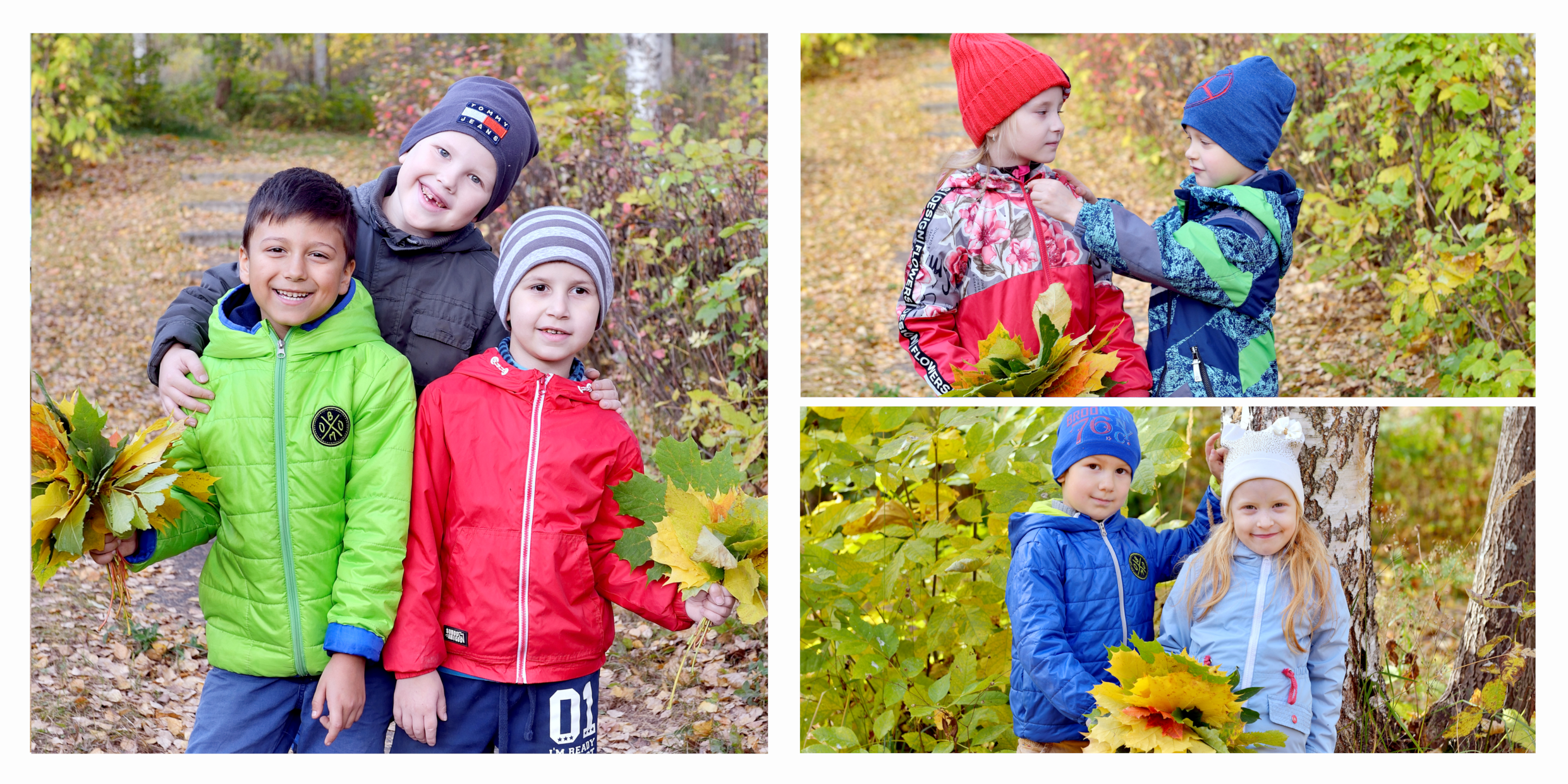 Золотая осень (детский сад). Фотограф в Ярославле Наталья Романова. Выпускные альбомы для детского сада, начальной и средней школы