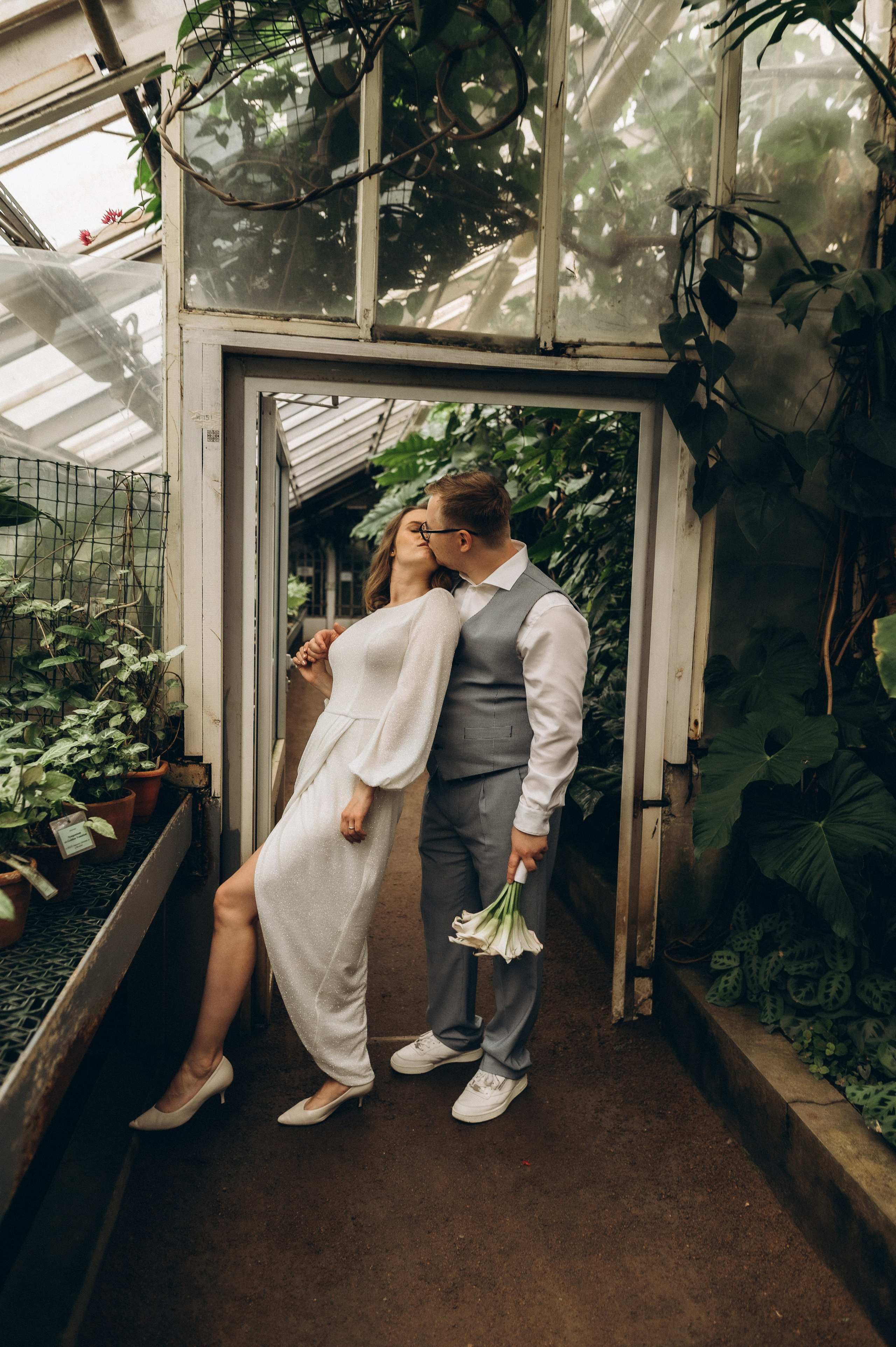 Загс+Оранжерея (камерная свадьба). Фотограф ПИТЕР СПБ Надежда Баранова