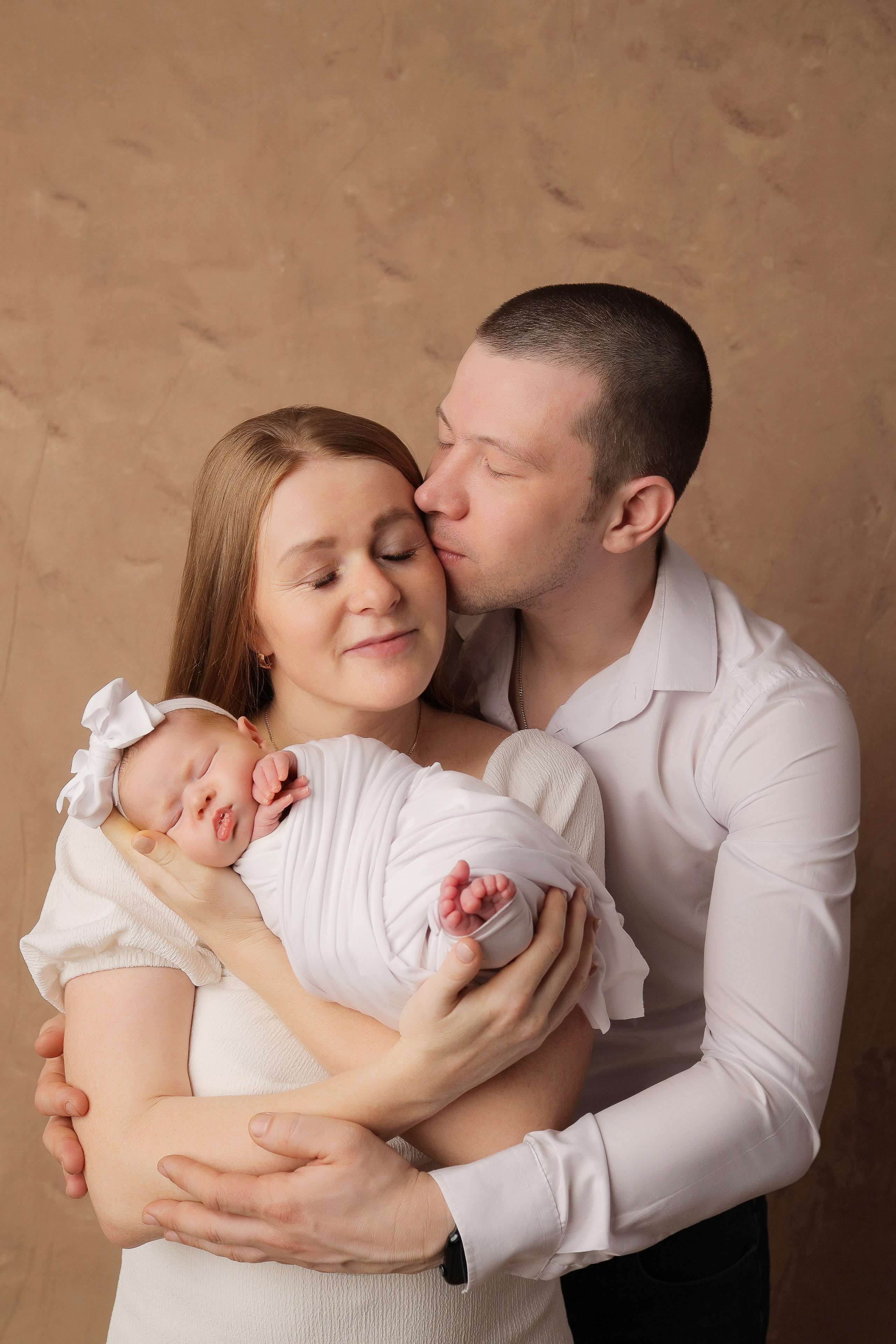 Новорожденные девочки. Фотограф новорожденных в Новокузнецке Анна Горошникова