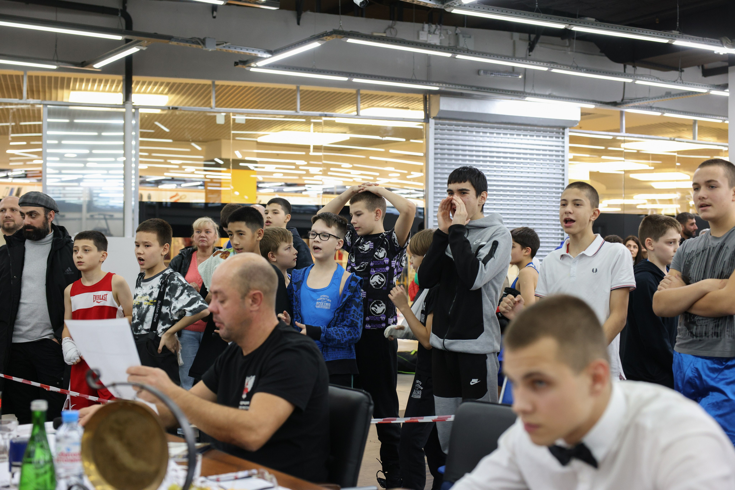 Открытый ринг «кубок ООО «ТЭК НеваСпецТяж». Фотограф Александр Заломаев