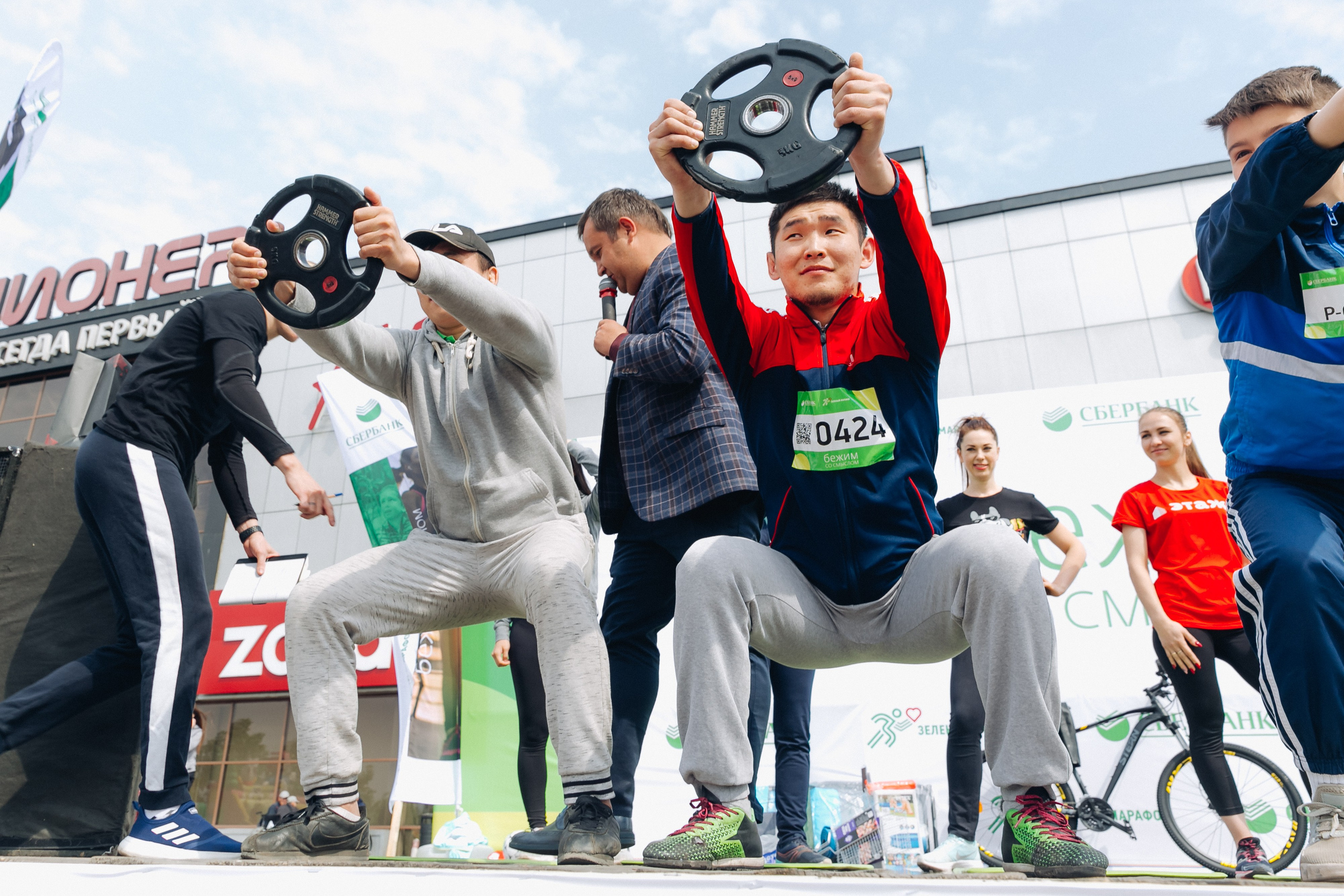Зеленый марафон Сбербанка. Свадебный и семейный фотограф в Улан-Удэ