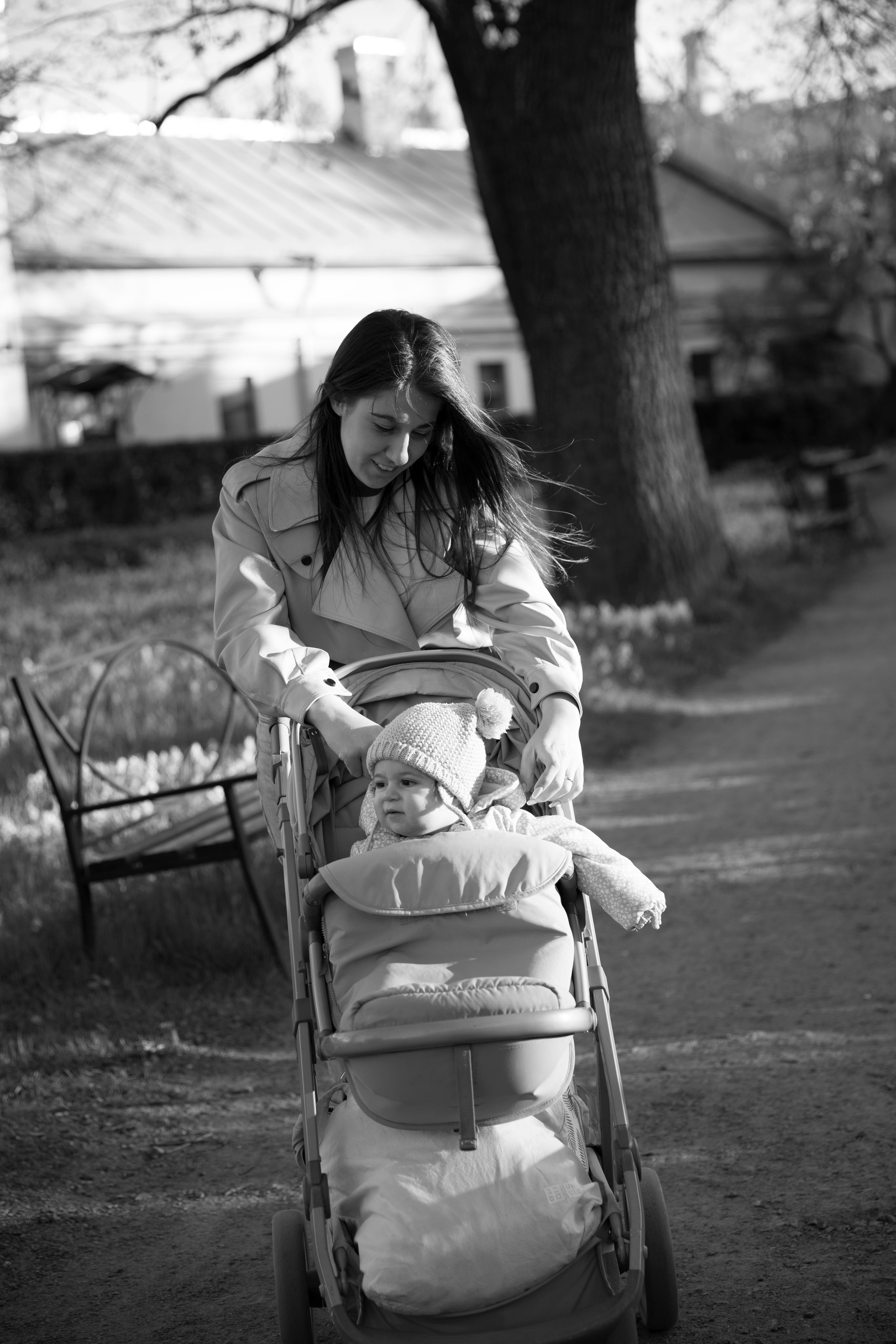 Мама с дочками на прогулке. Семейный и детский фотограф в Санкт-Петербурге Юлия Суркова