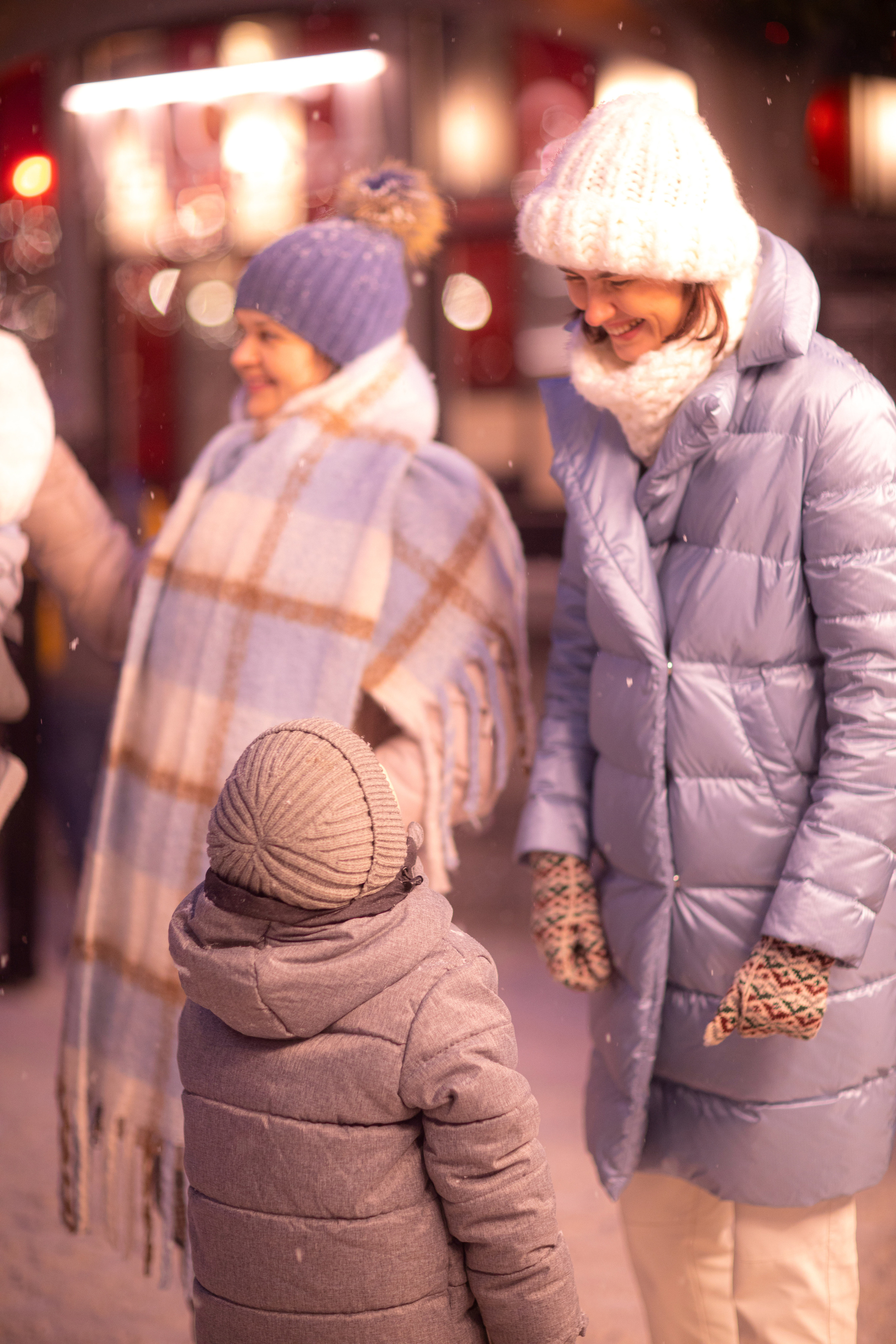 Новогодняя прогулка. Семейный и детский фотограф в Санкт-Петербурге Юлия Суркова