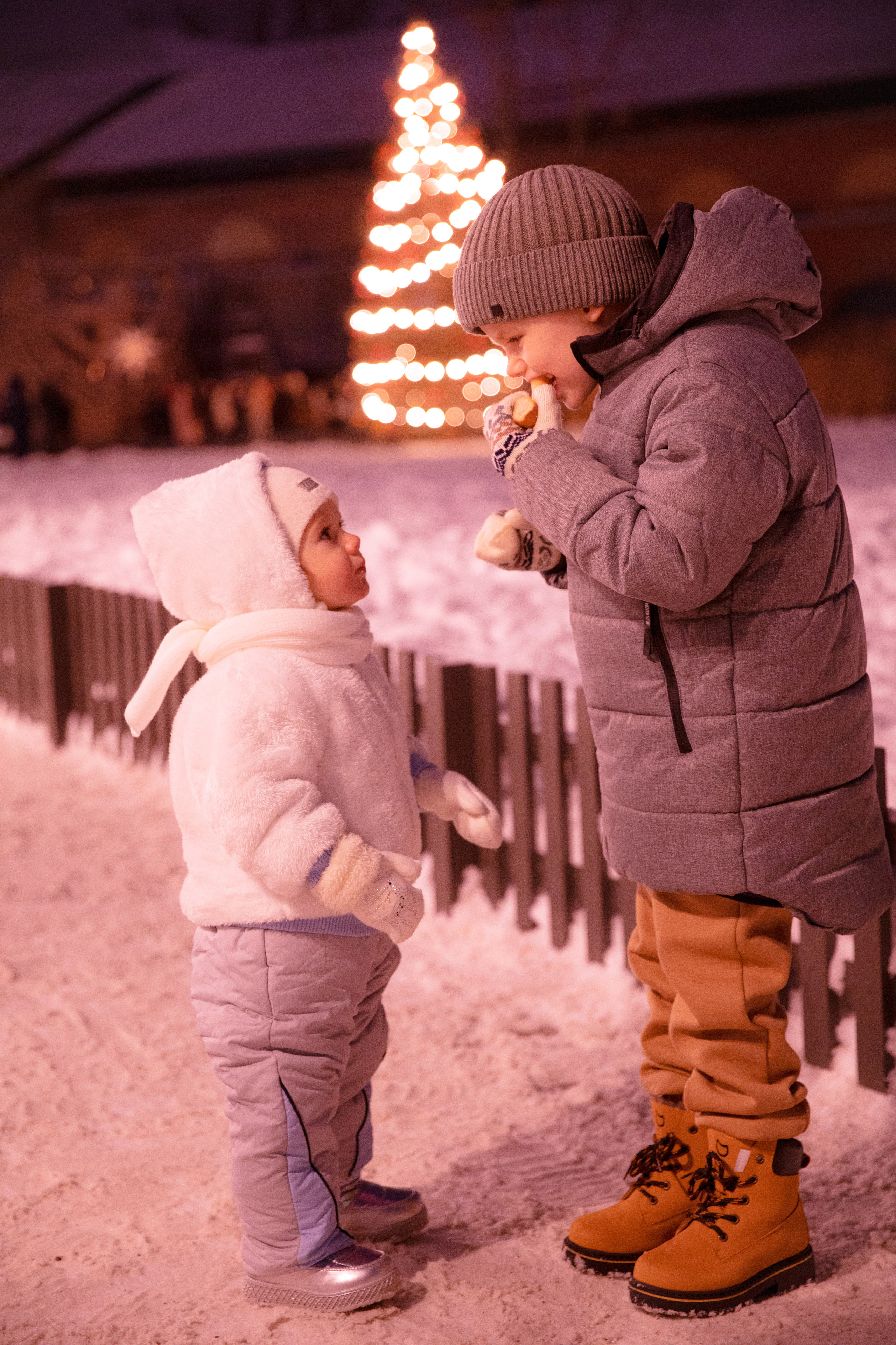 Новогодняя прогулка. Семейный и детский фотограф в Санкт-Петербурге Юлия Суркова