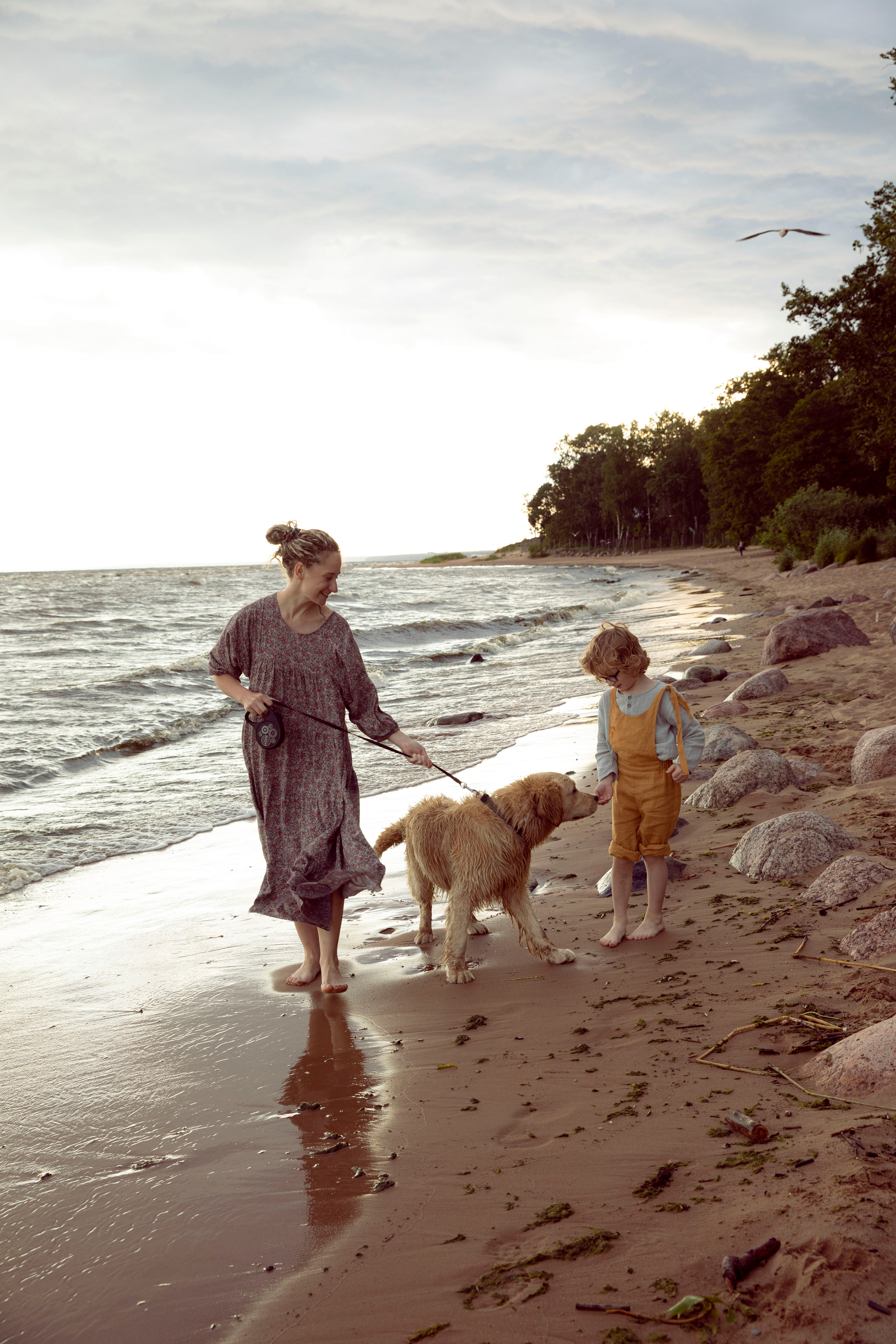 Прогулка на Финском заливе. Семейный и детский фотограф в Санкт-Петербурге Юлия Суркова