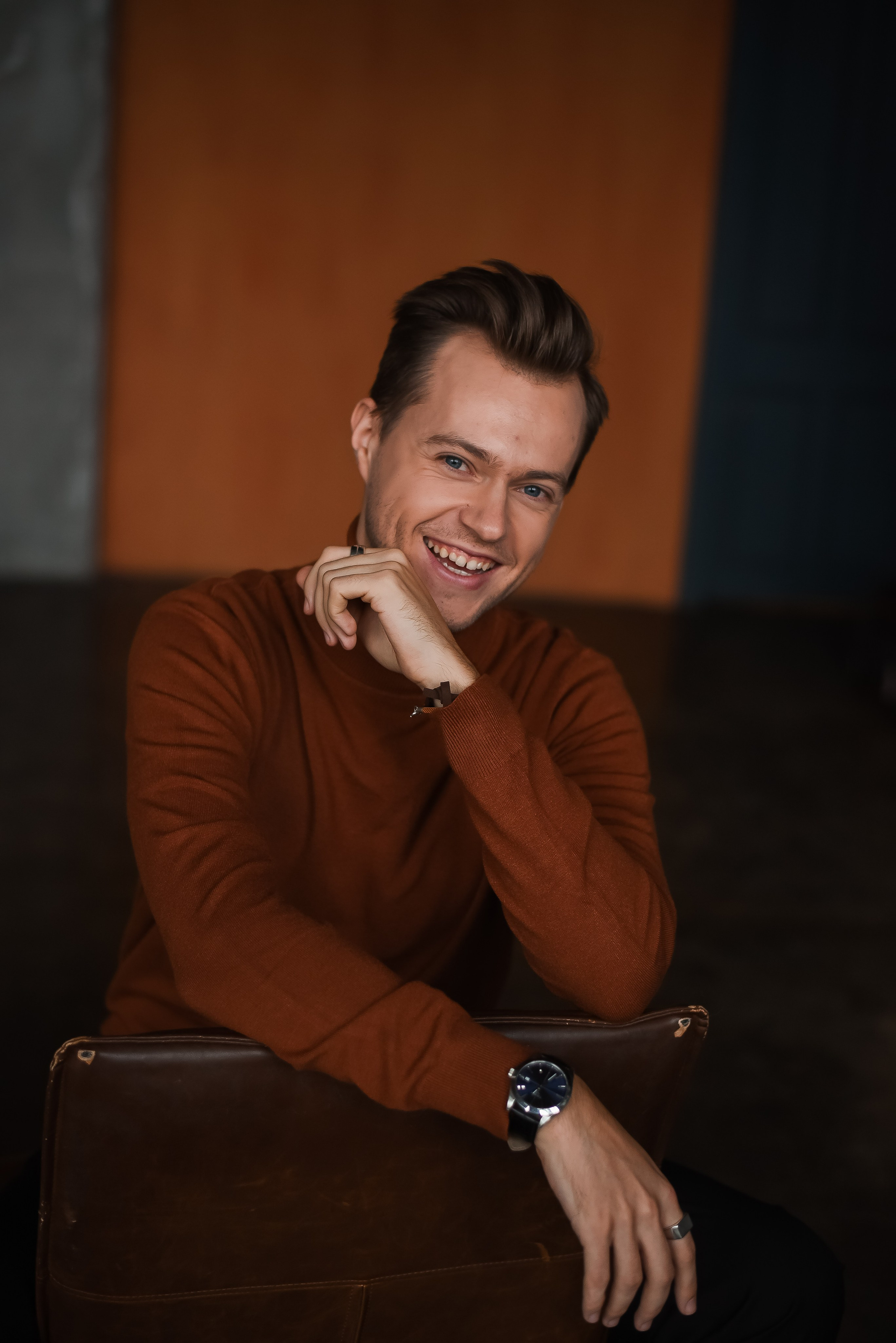 Мужской портрет. Контент фотограф в Москве Лихачева Ксения