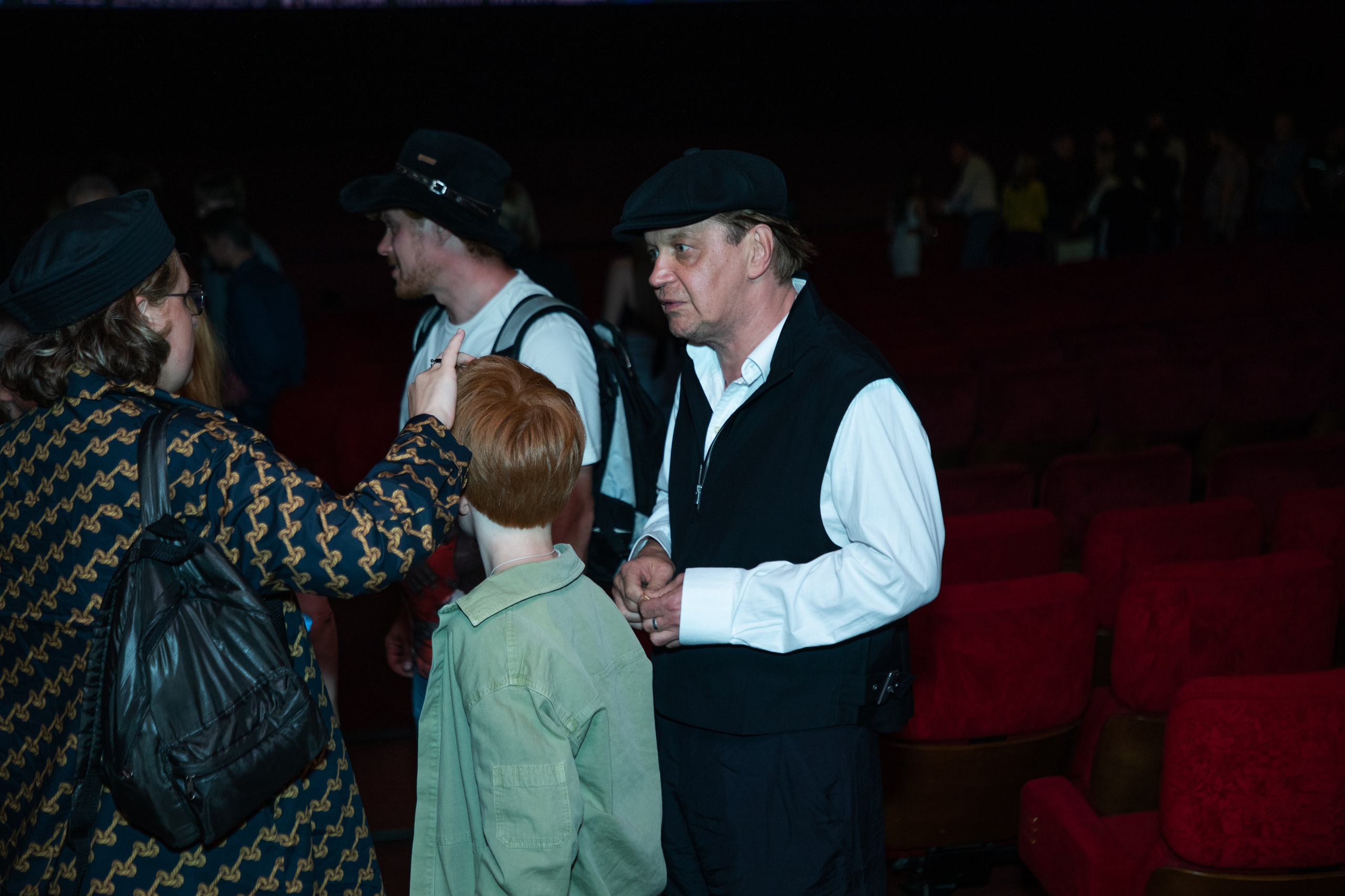 Закрытый показ фильма «Хронос». Art photographer Nino