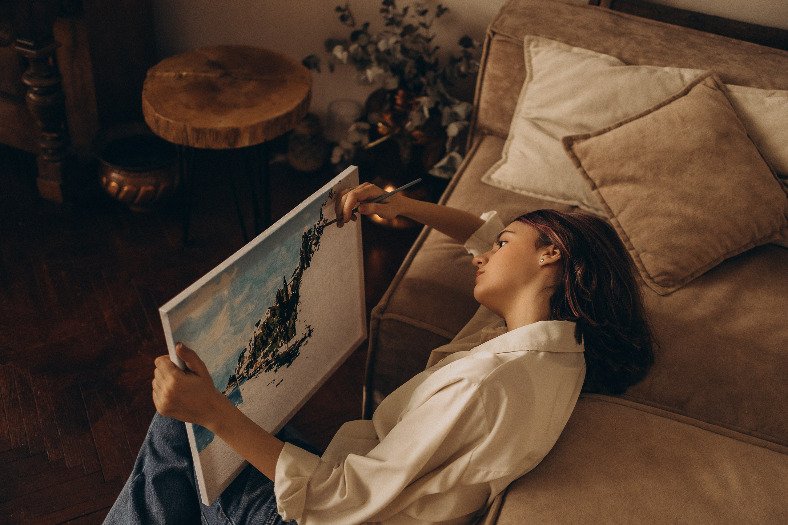 Лиза художник. Семейный и детский фотограф, женский портрет Москва Светлана Мертикова