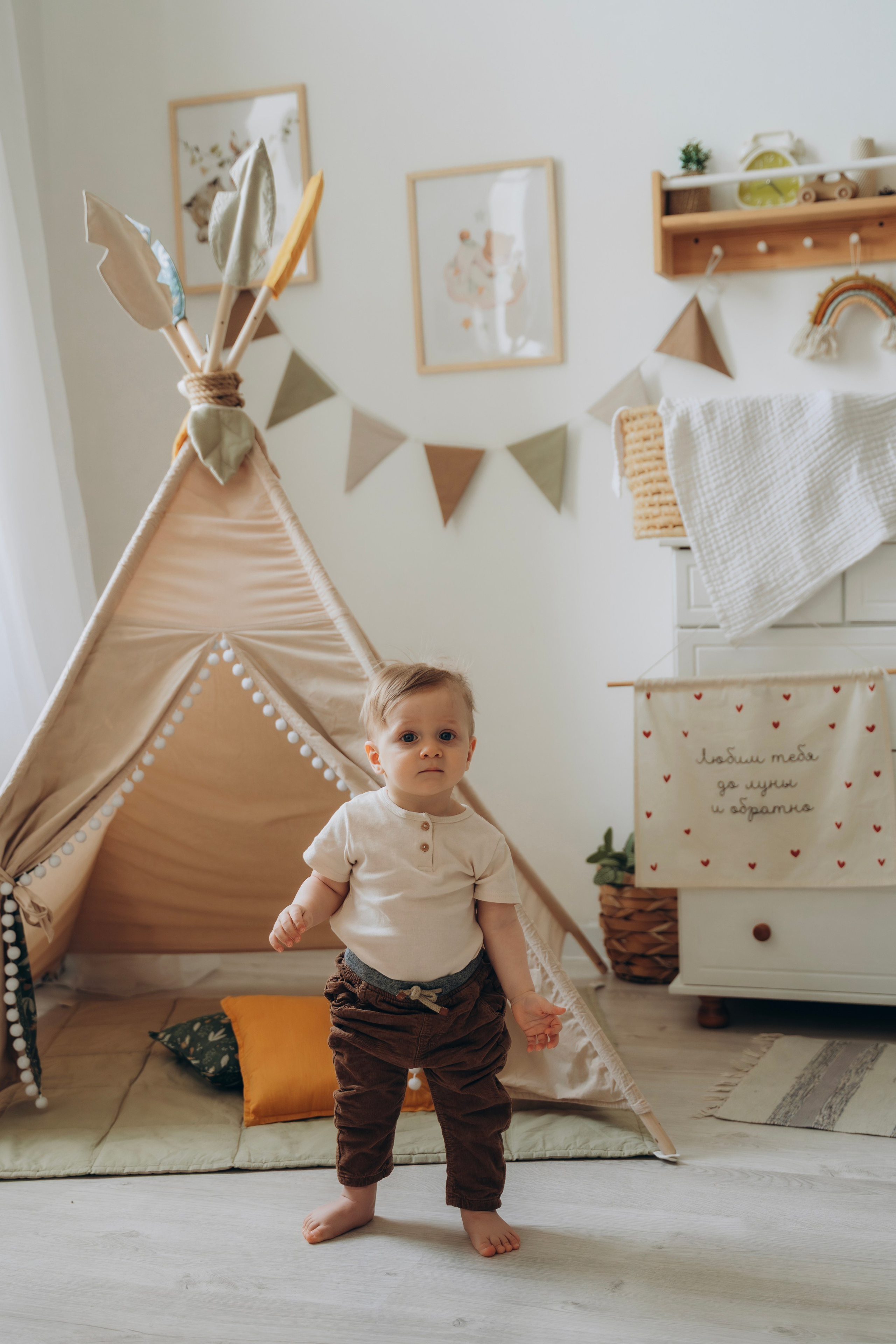 Фотосессия на первый годик. Фотограф Москва Виктория-Антуанетта