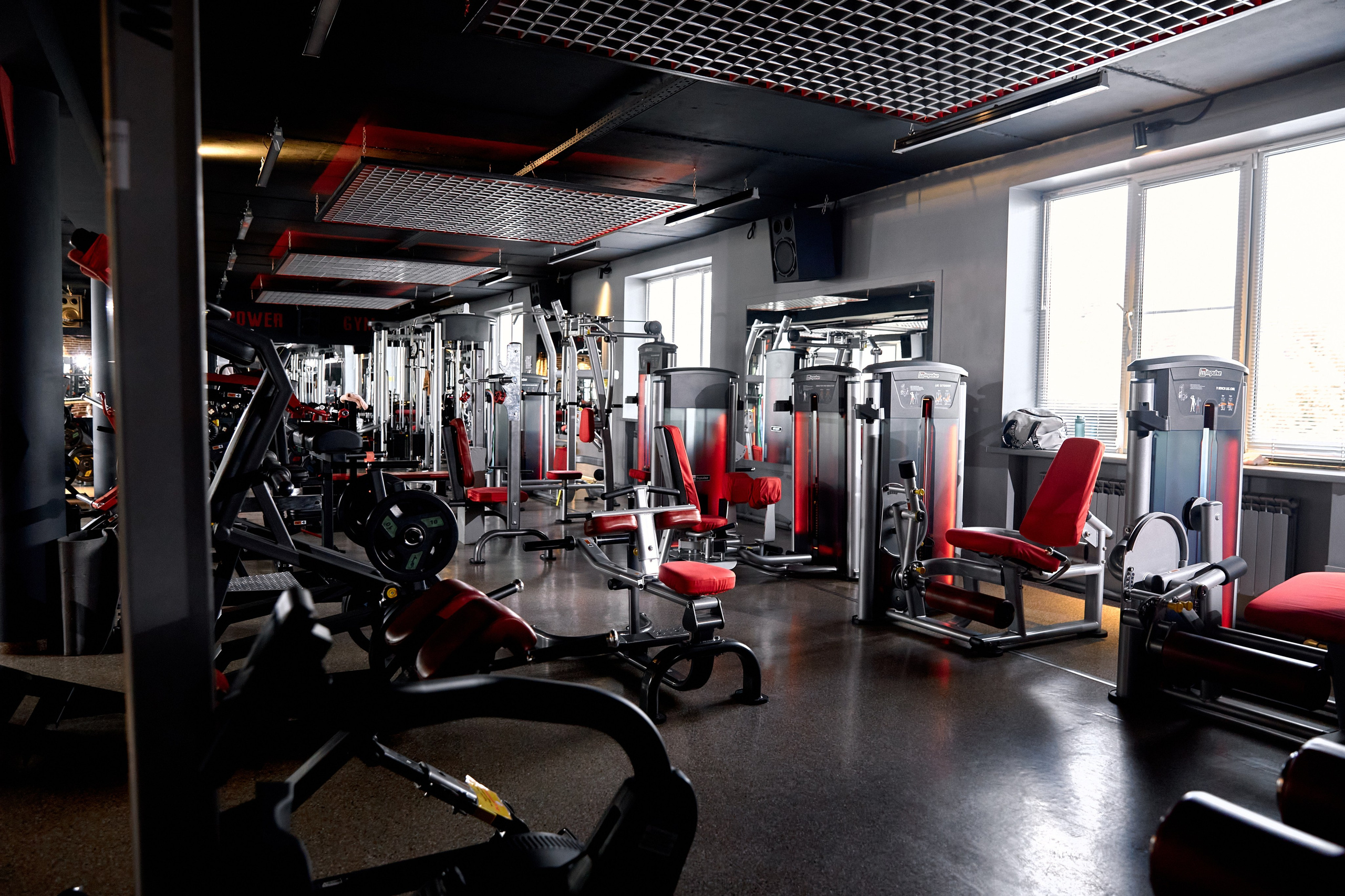 Фитнес- зал. Фотограф Александр Казин
