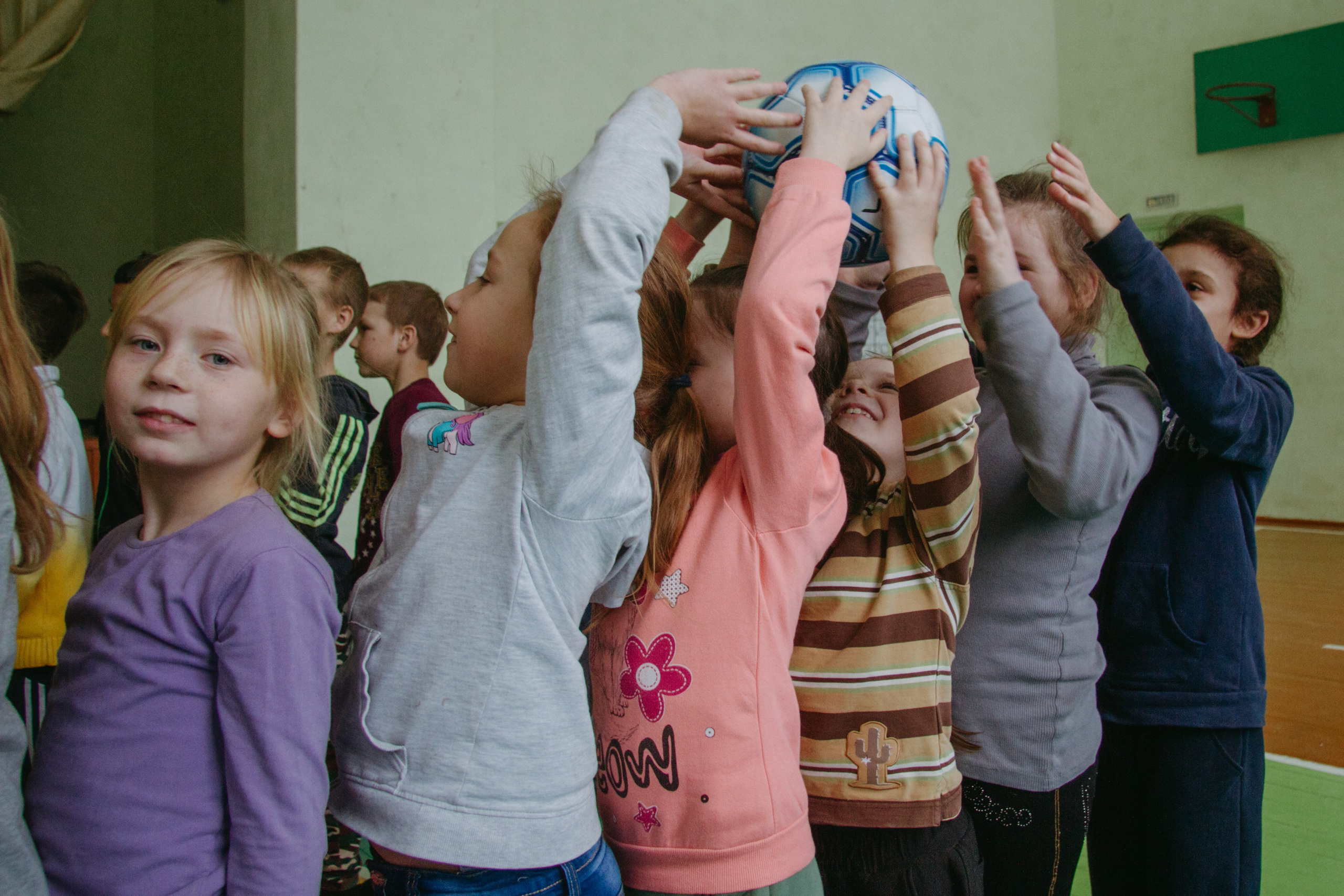проект Псковского Детского фонда «мяч дружбы» в деревне Макушино, 2022