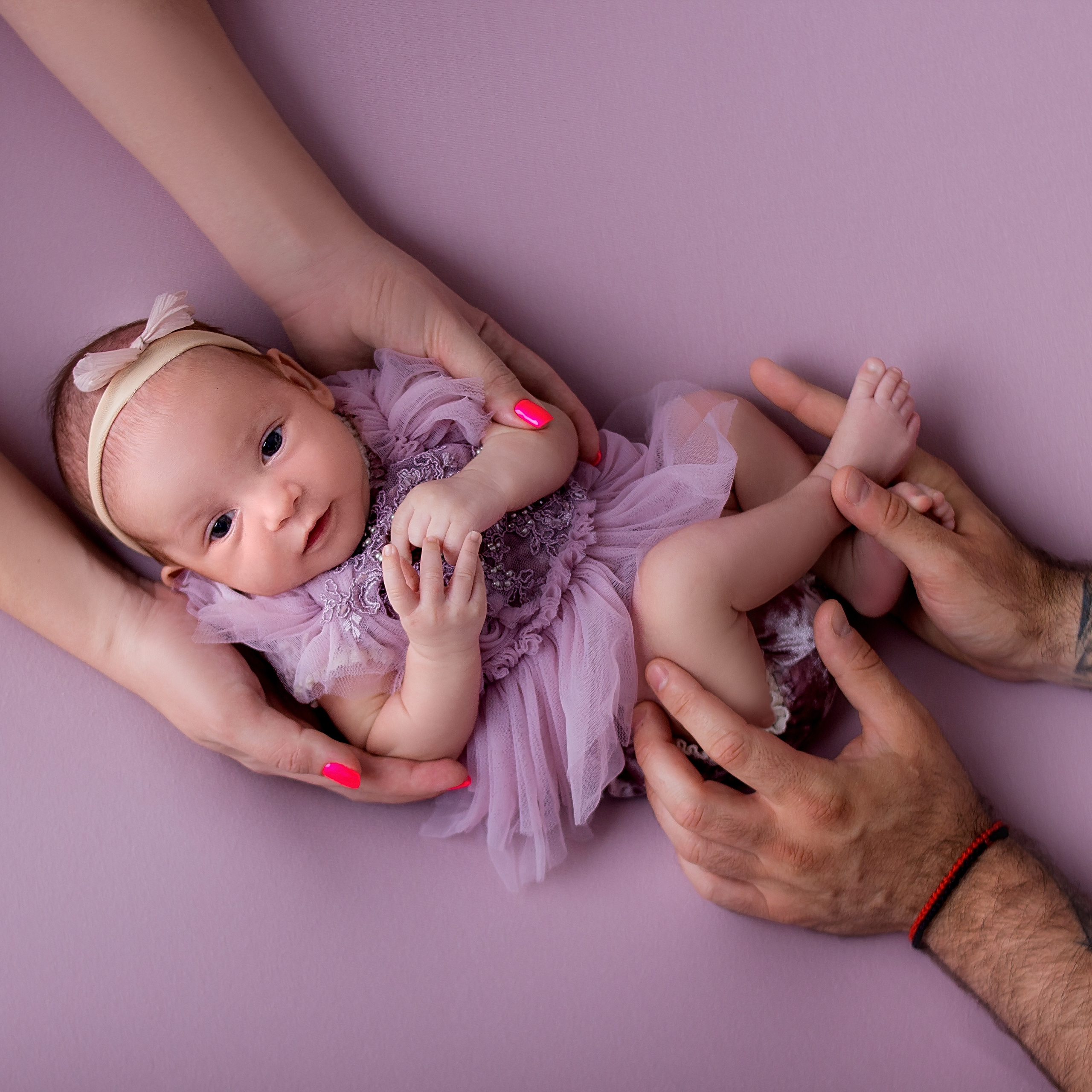 Василиса 12 дней. Фотограф новорожденных Краснодар Малышенко Надежда