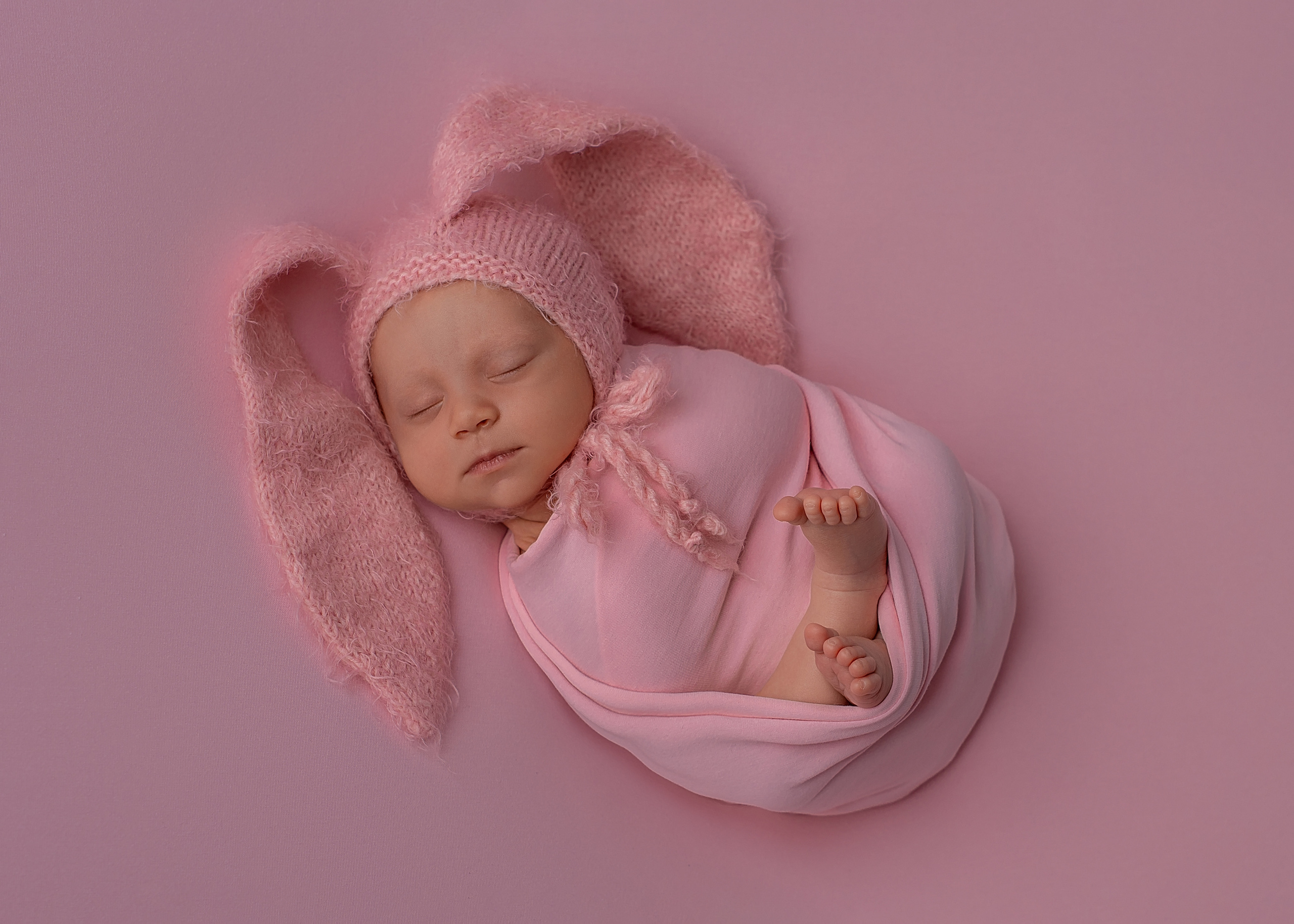 Валенька 7 дней. Фотограф новорожденных Краснодар Малышенко Надежда