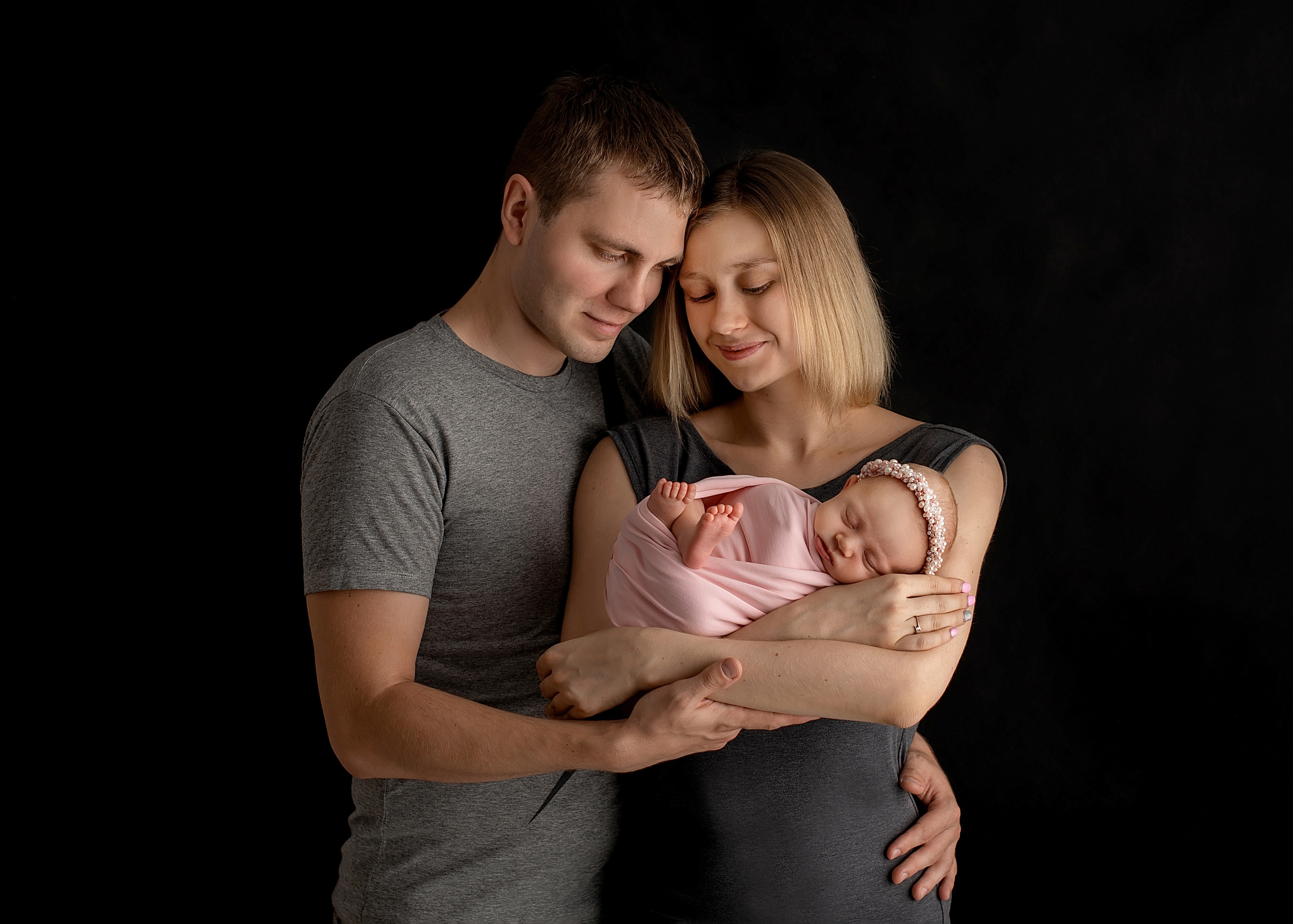 Валенька 7 дней. Фотограф новорожденных Краснодар Малышенко Надежда