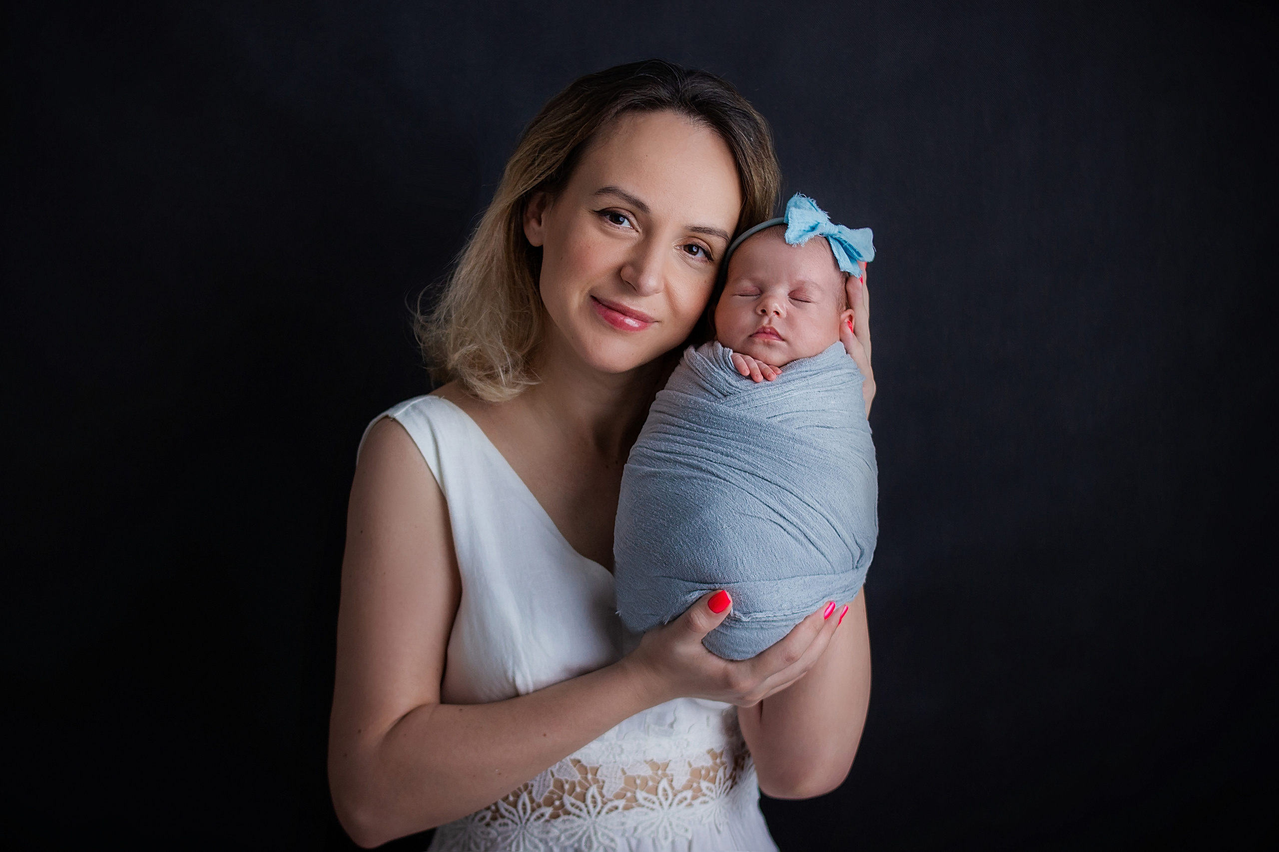 Василиса 12 дней. Фотограф новорожденных Краснодар Малышенко Надежда