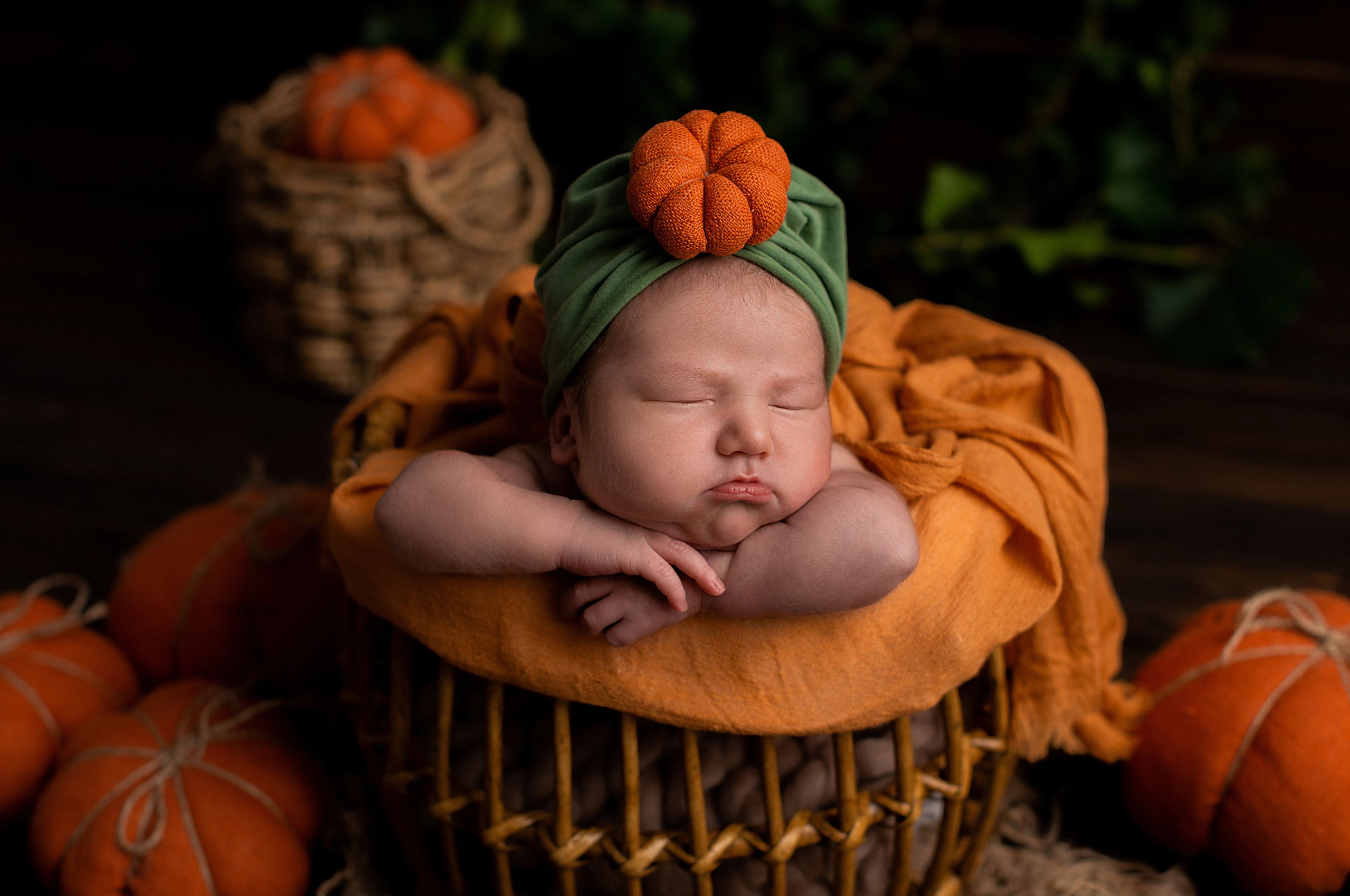 Ева 11 дней. Фотограф новорожденных Краснодар Малышенко Надежда