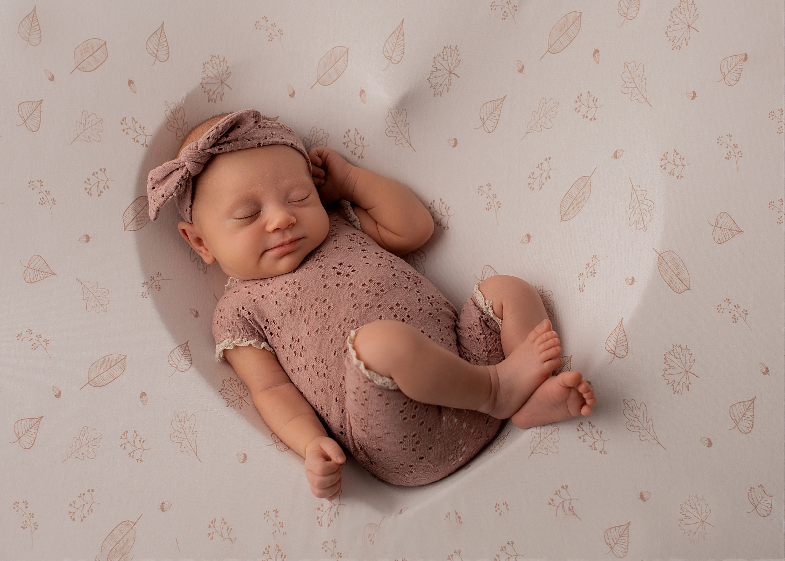 Валенька 7 дней. Фотограф новорожденных Краснодар Малышенко Надежда