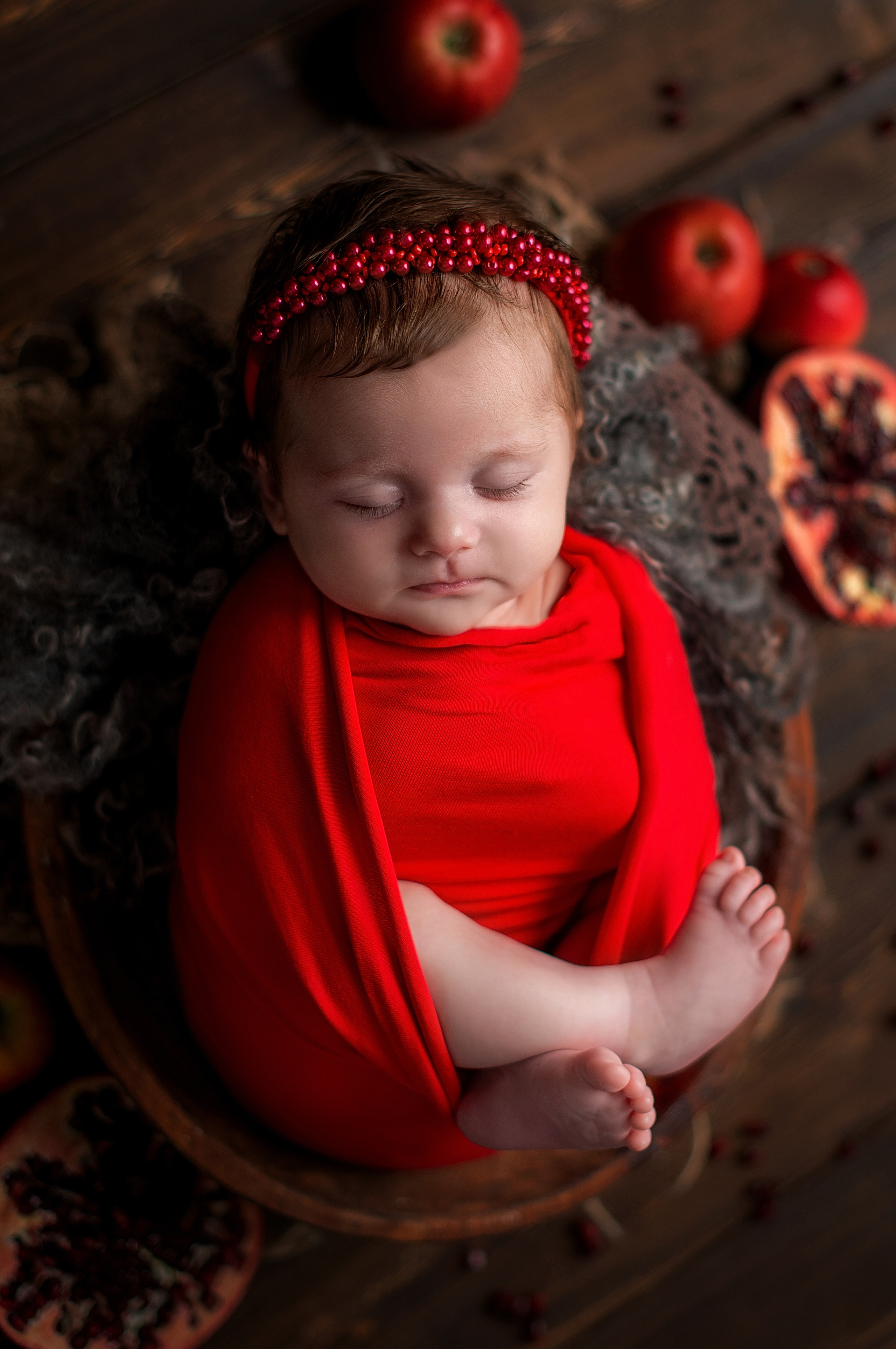 София 1,5 месяца. Фотограф новорожденных Краснодар Малышенко Надежда