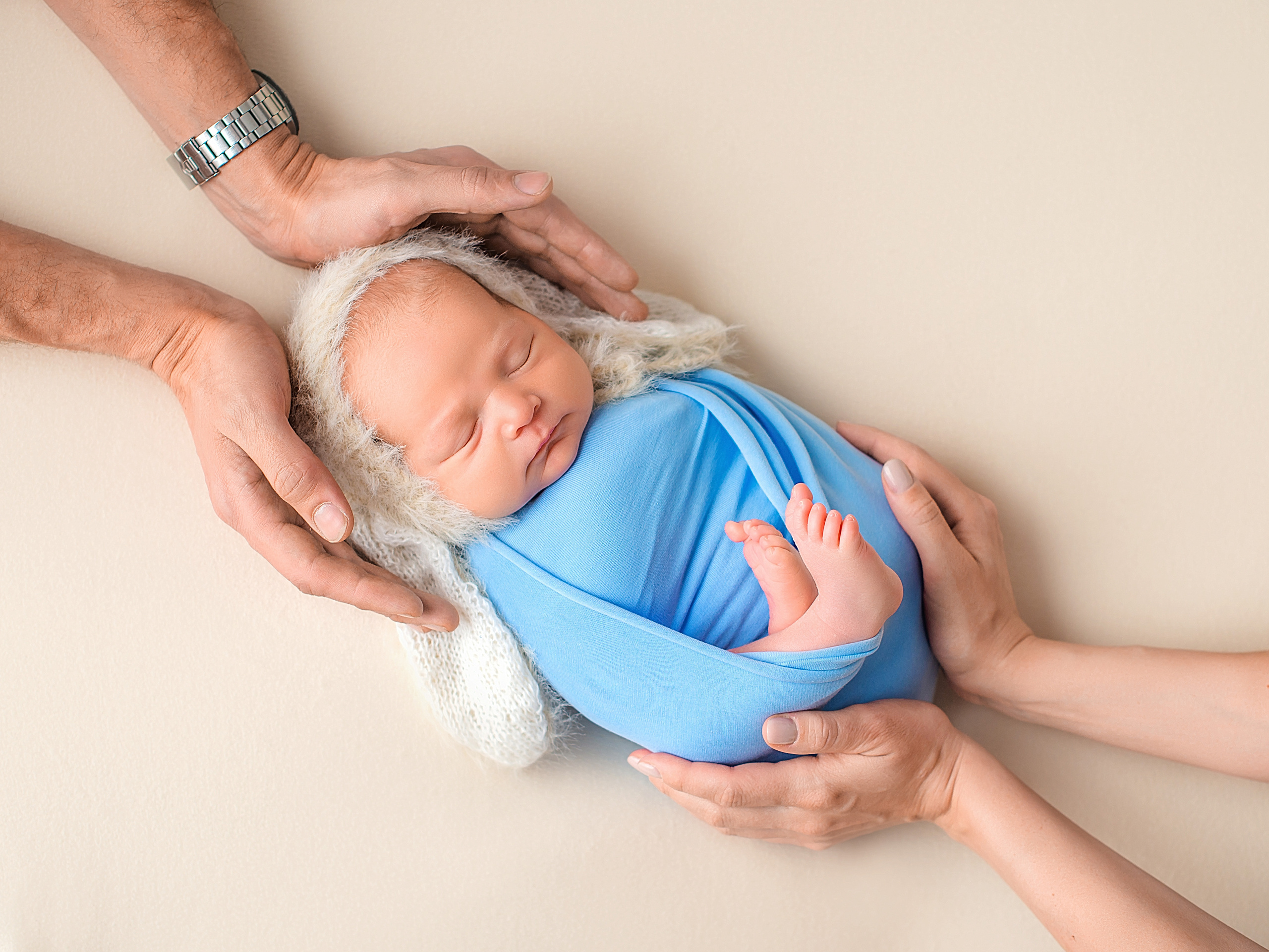 Марк 14 дней. Фотограф новорожденных Краснодар Малышенко Надежда