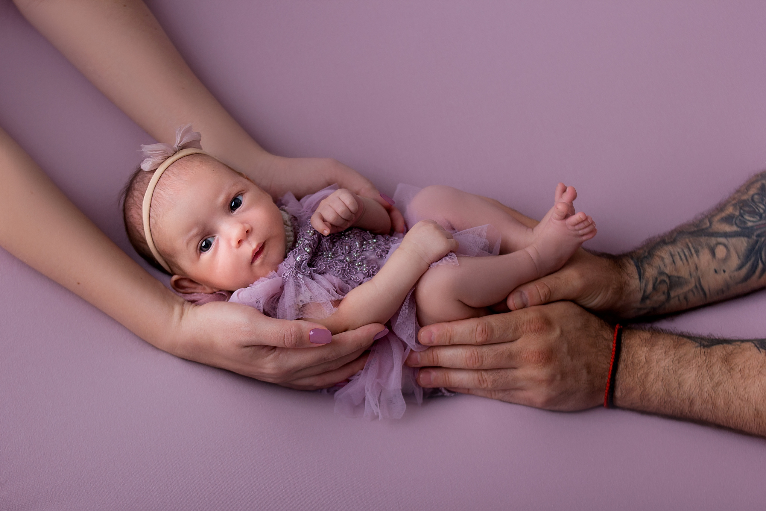 Василиса 12 дней. Фотограф новорожденных Краснодар Малышенко Надежда