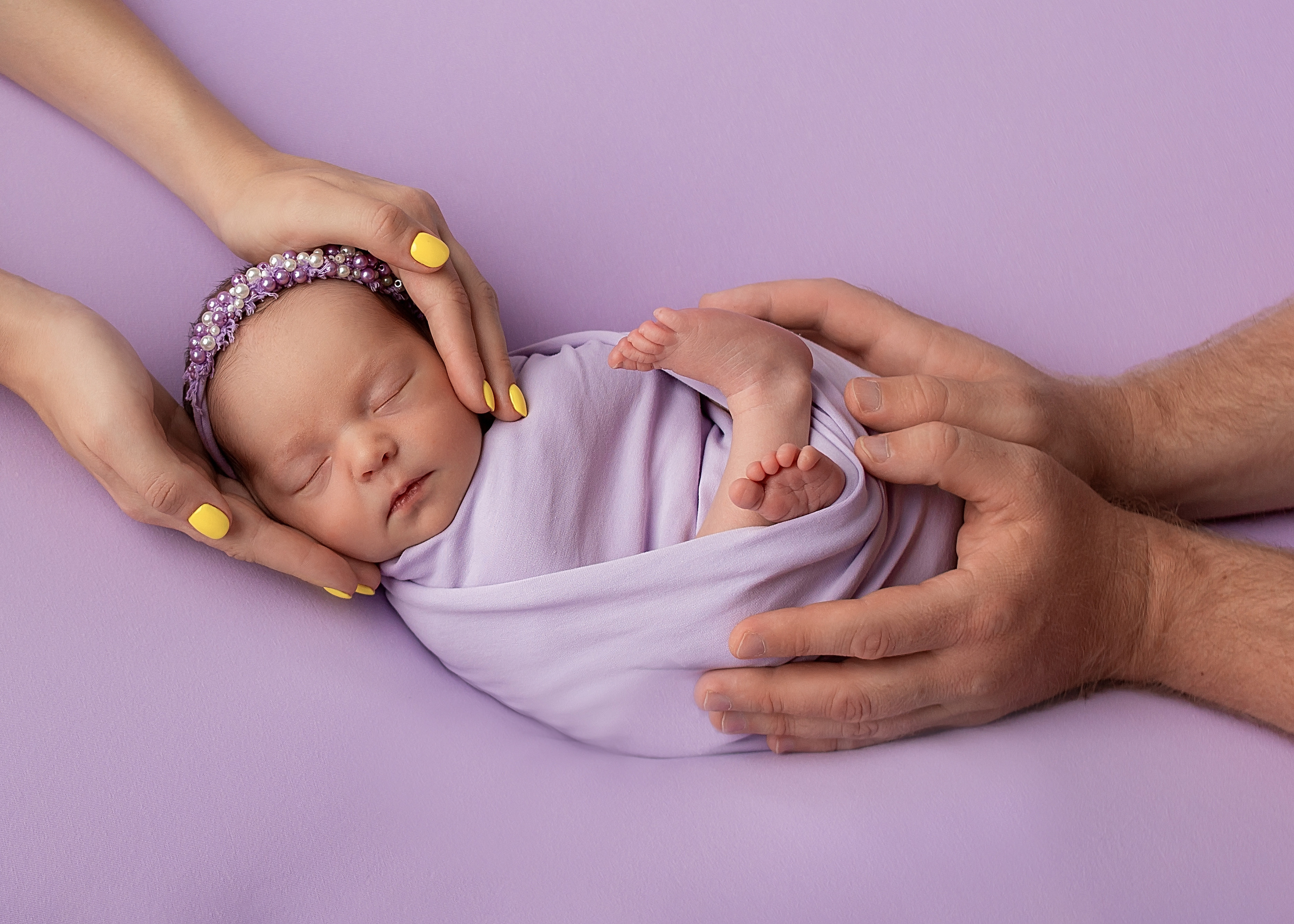 Есения 15 дней. Фотограф новорожденных Краснодар Малышенко Надежда