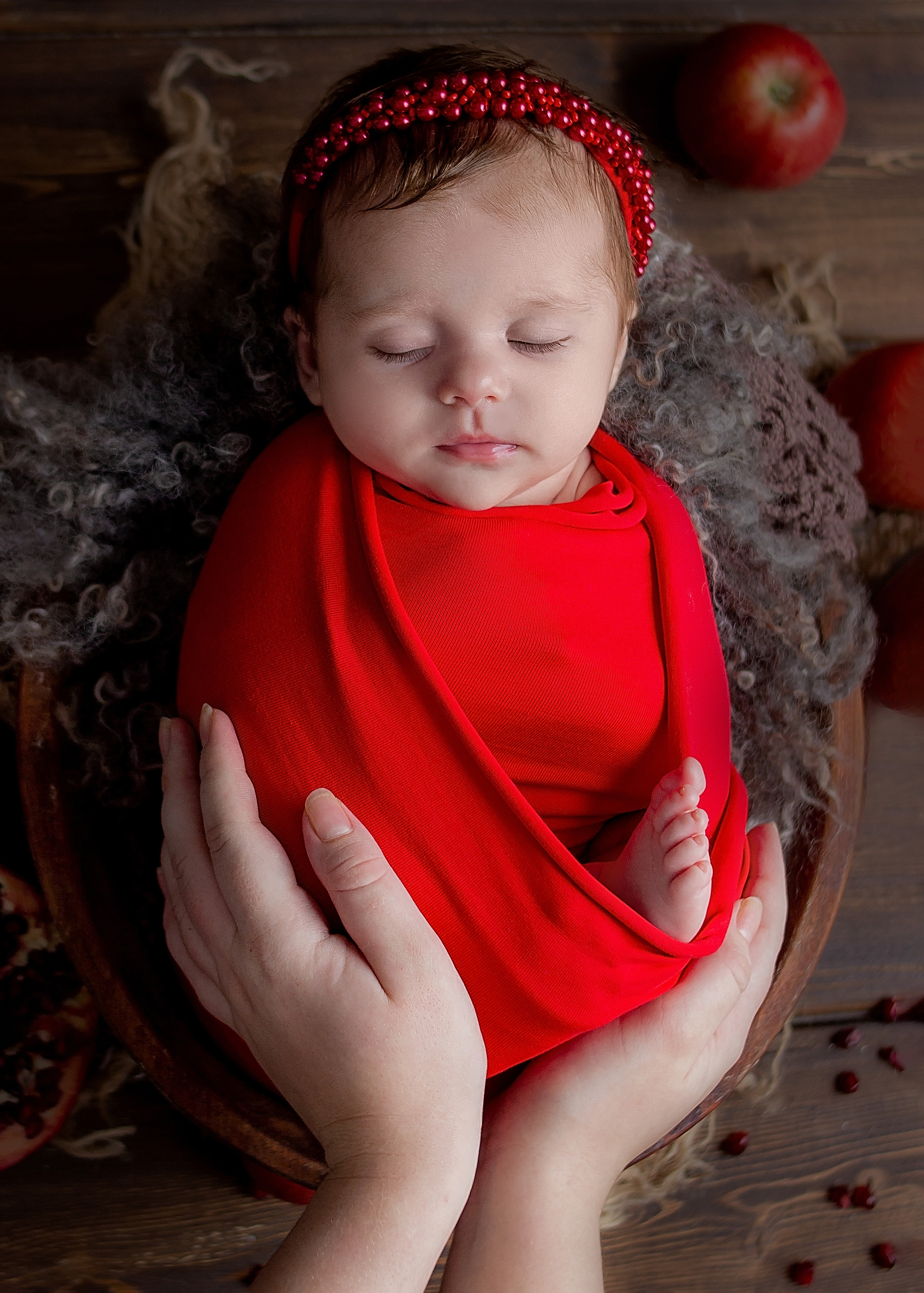 София 1,5 месяца. Фотограф новорожденных Краснодар Малышенко Надежда