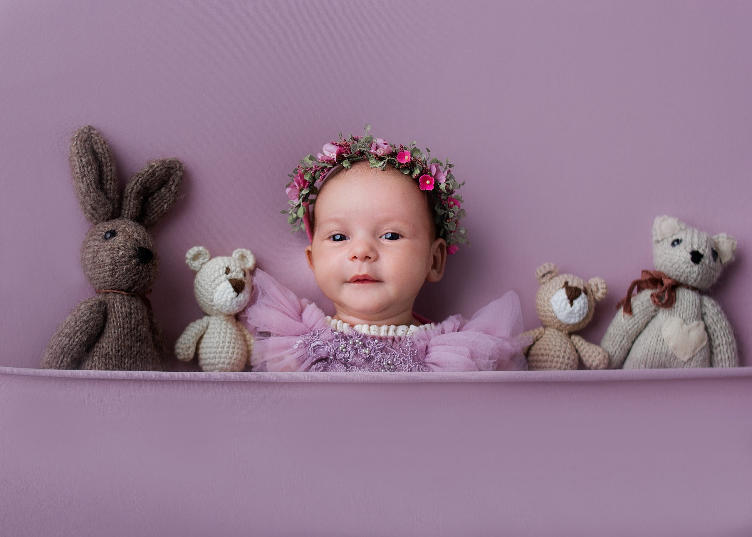 Василиса 12 дней. Фотограф новорожденных Краснодар Малышенко Надежда