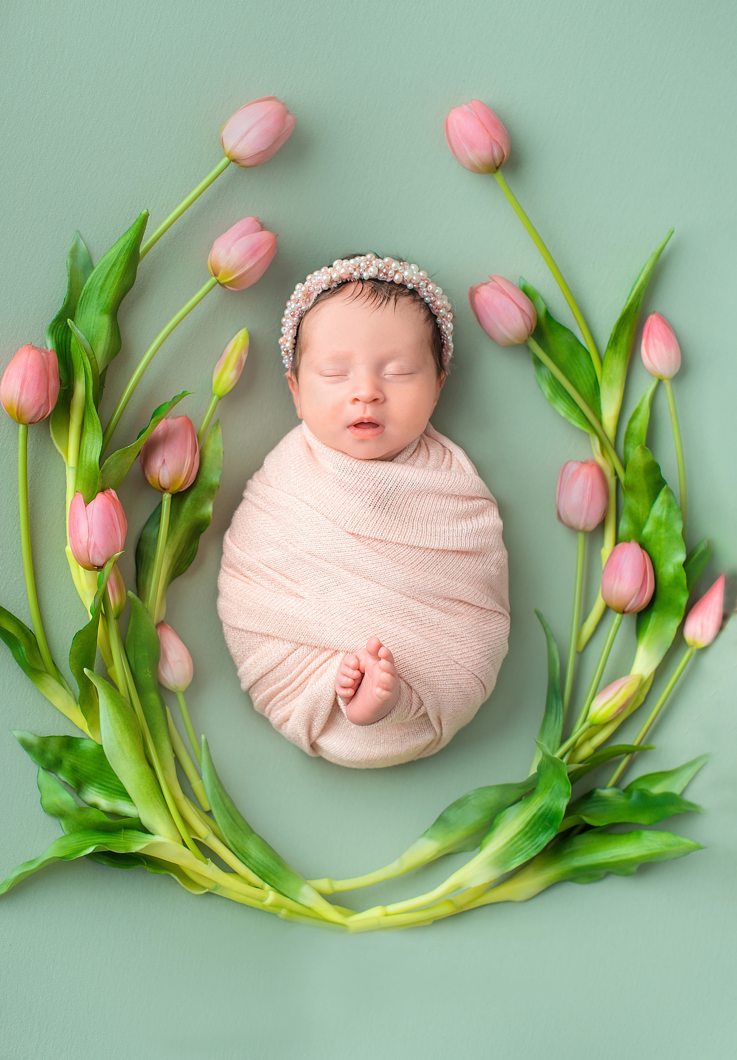 Александра 14 дней. Фотограф новорожденных Краснодар Малышенко Надежда