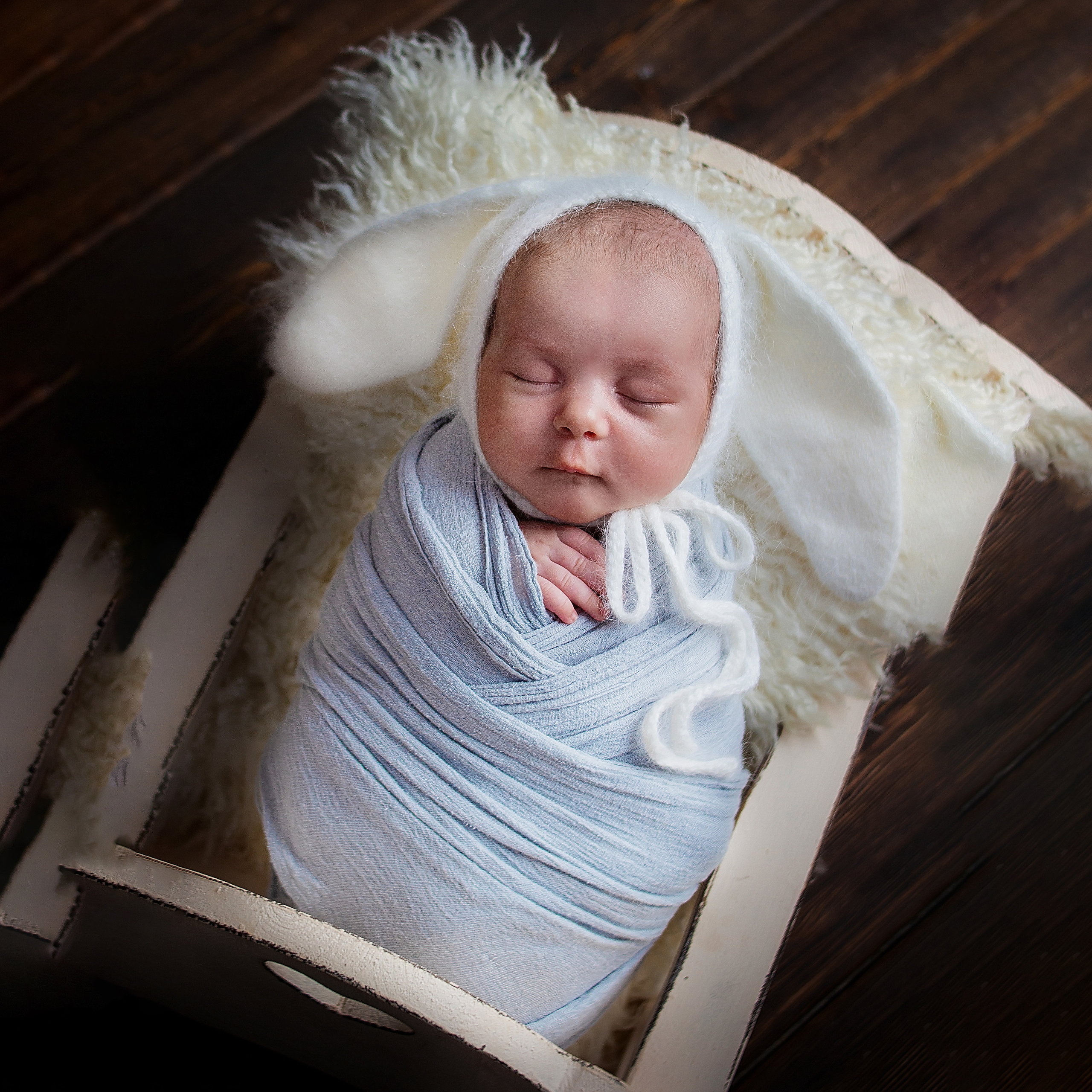 Василиса 12 дней. Фотограф новорожденных Краснодар Малышенко Надежда