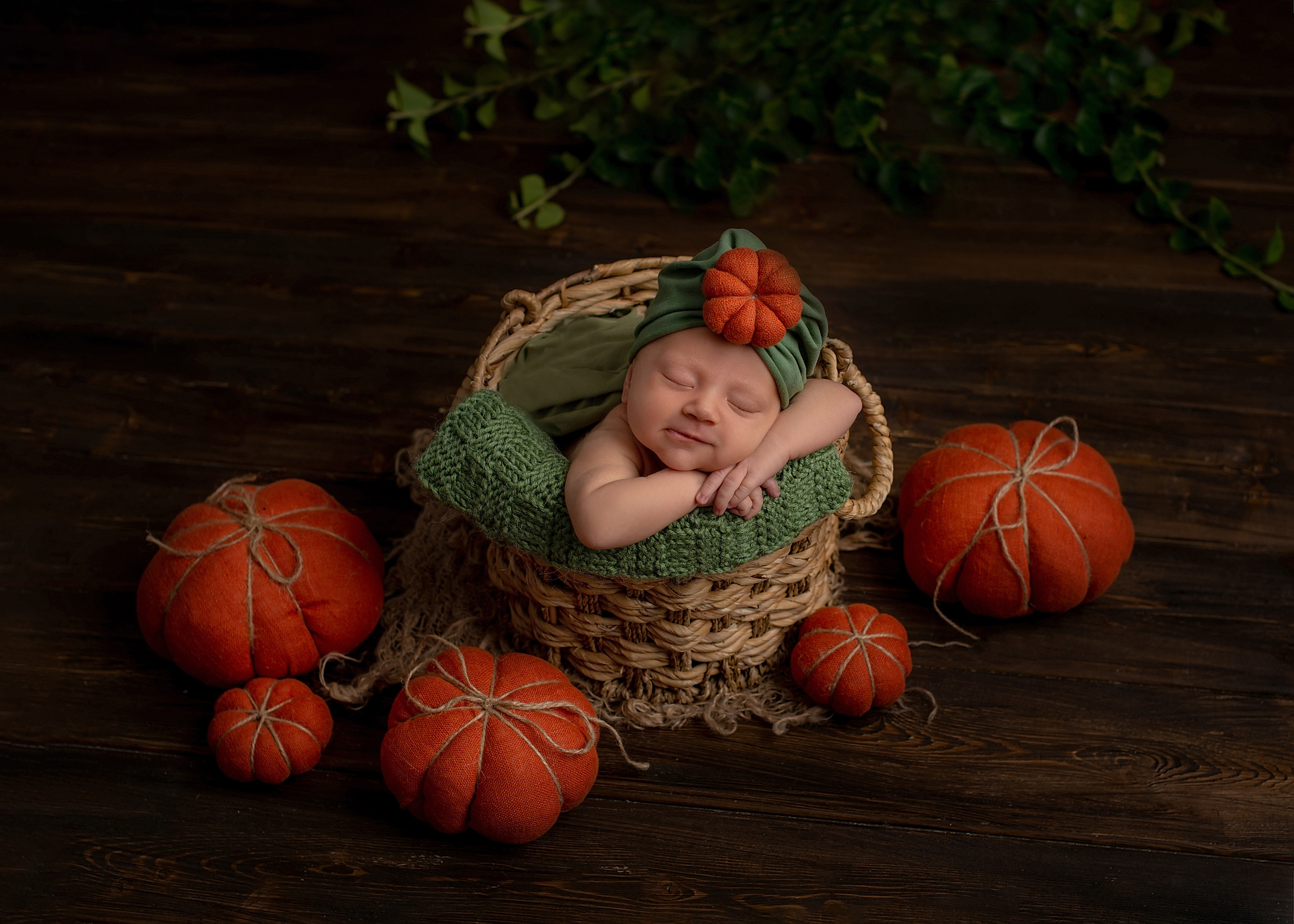 Валенька 7 дней. Фотограф новорожденных Краснодар Малышенко Надежда